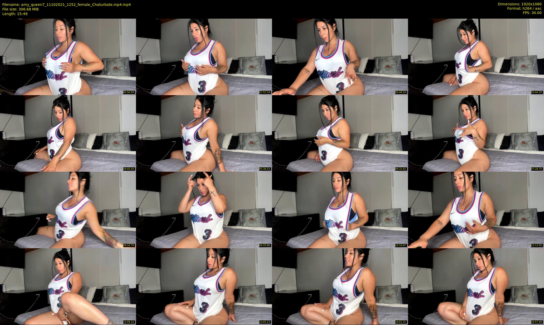 amy_queen7 — 16 minute Chaturbate female cam show recording, 1080p, Oct 11, 2021
