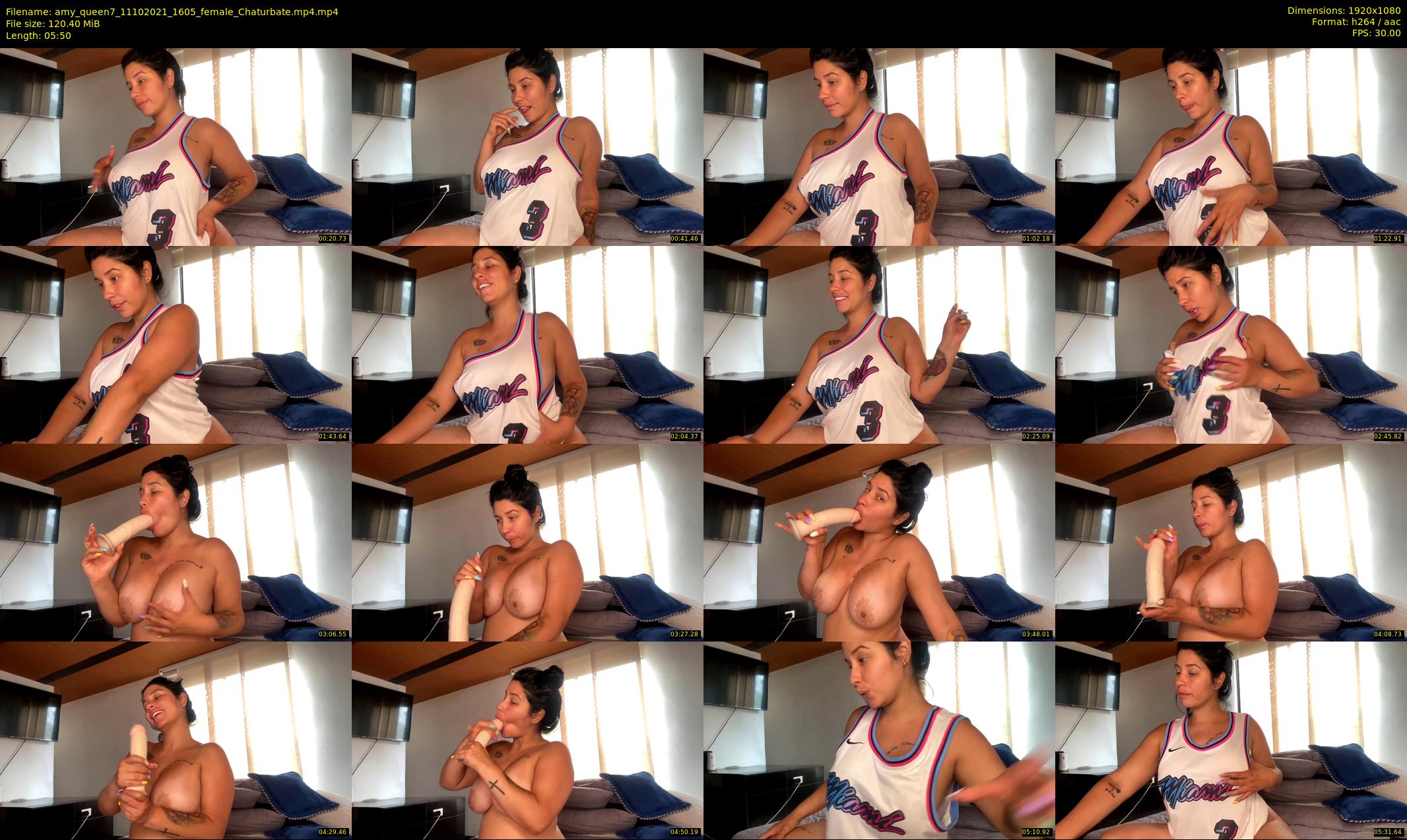 amy_queen7 — 6 minute Chaturbate female cam show recording, 1080p, Oct 11, 2021