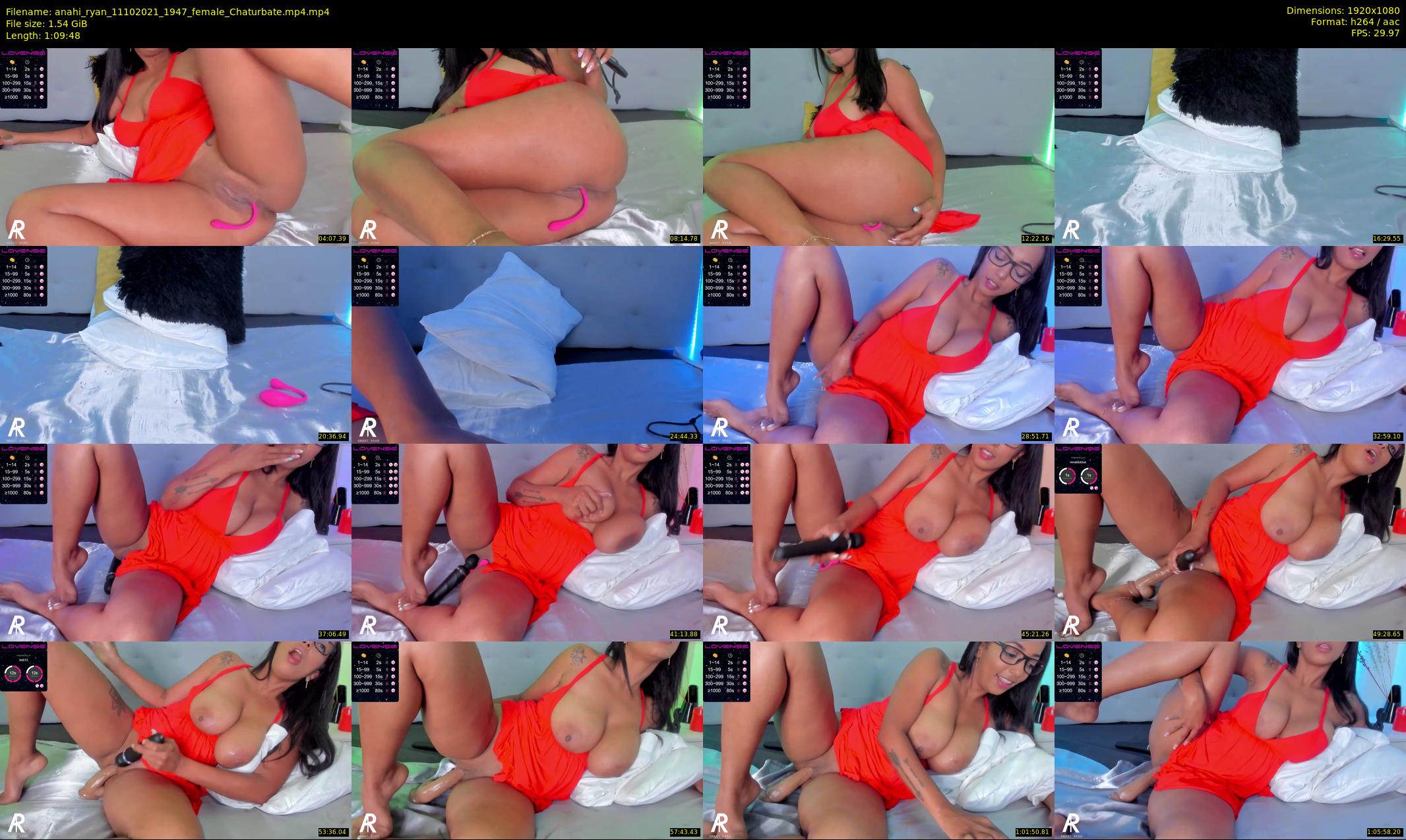 anahi_ryan — 70 minute Chaturbate female cam show recording, 1080p, Oct 11, 2021