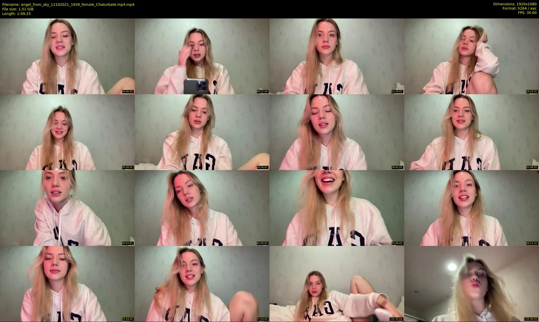 angel_from_sky — 70 minute Chaturbate female cam show recording, 1080p, Oct 11, 2021