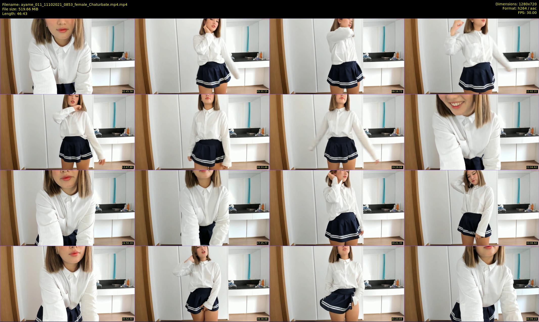 ayame_011 — 47 minute Chaturbate female cam show recording, 720p, Oct 11, 2021