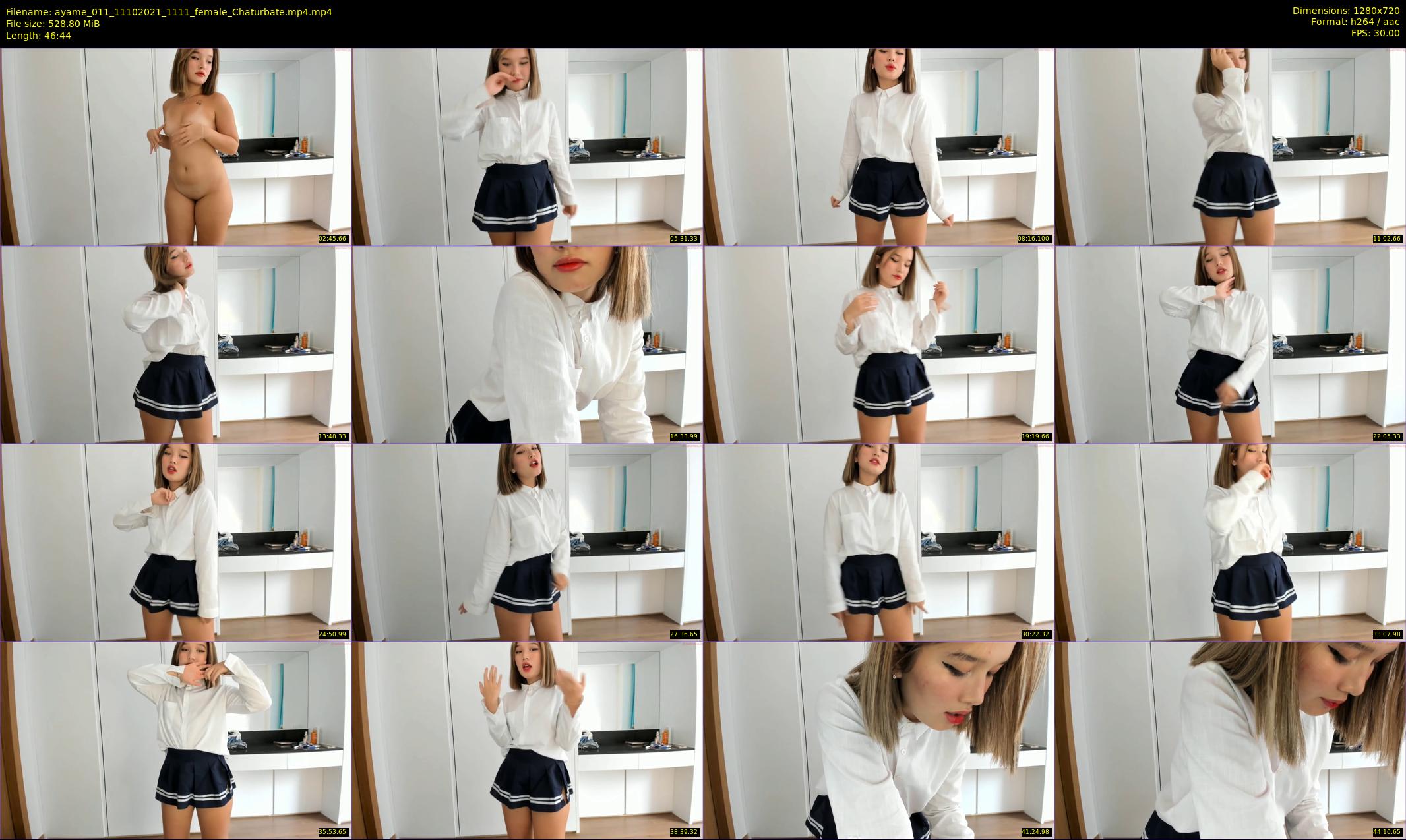 ayame_011 — 47 minute Chaturbate female cam show recording, 720p, Oct 11, 2021
