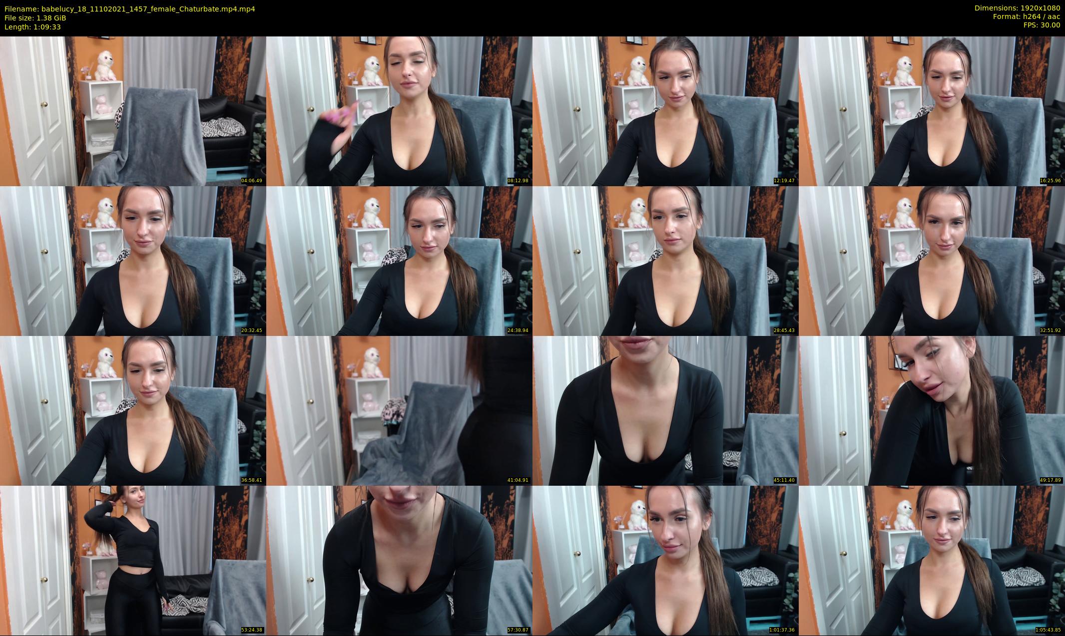 babelucy_18 — 70 minute Chaturbate female cam show recording, 1080p, Oct 11, 2021