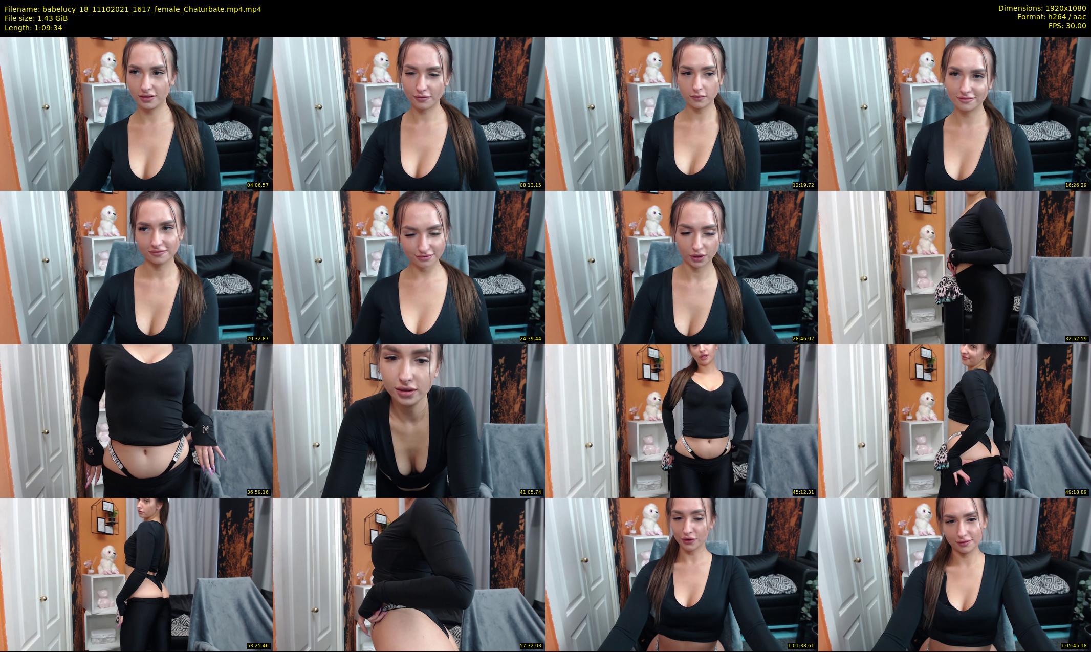 babelucy_18 — 70 minute Chaturbate female cam show recording, 1080p, Oct 11, 2021