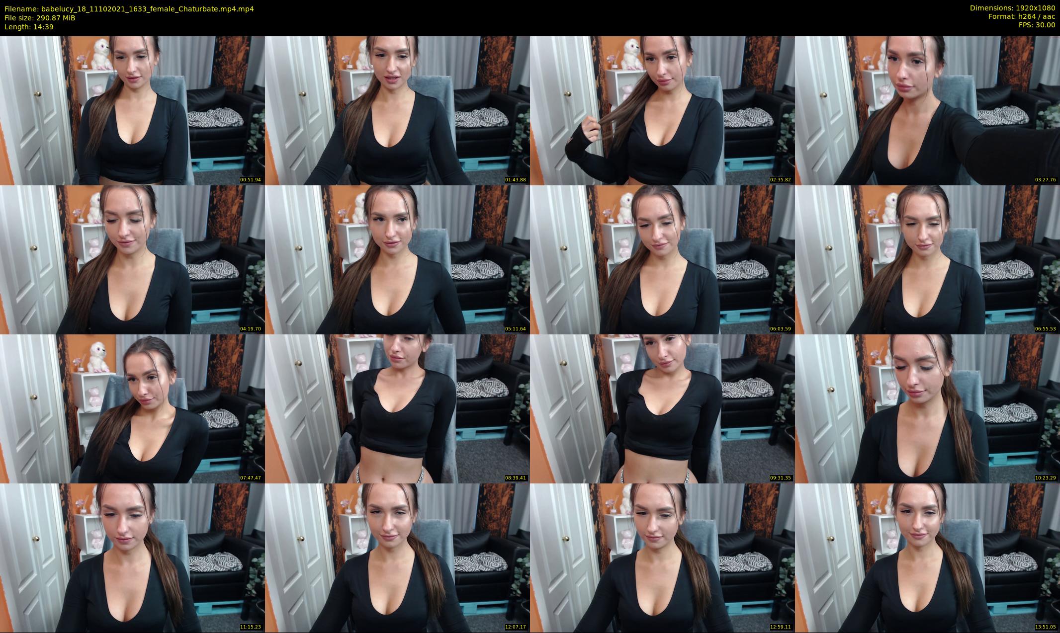 babelucy_18 — 15 minute Chaturbate female cam show recording, 1080p, Oct 11, 2021
