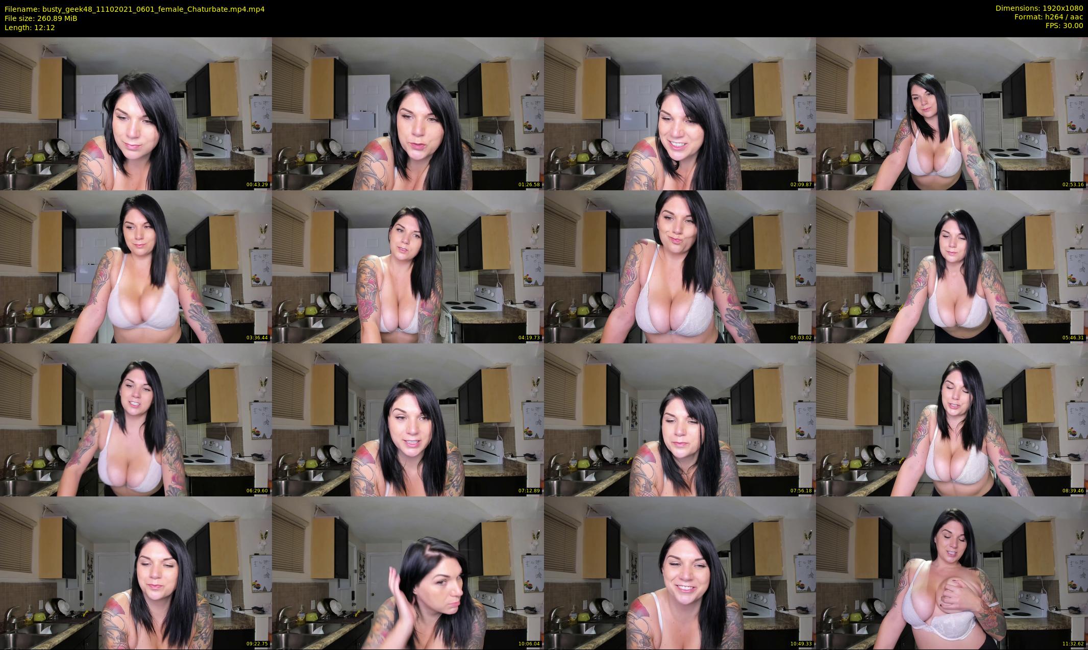 busty_geek48 — 13 minute Chaturbate female cam show recording, 1080p, Oct 11, 2021