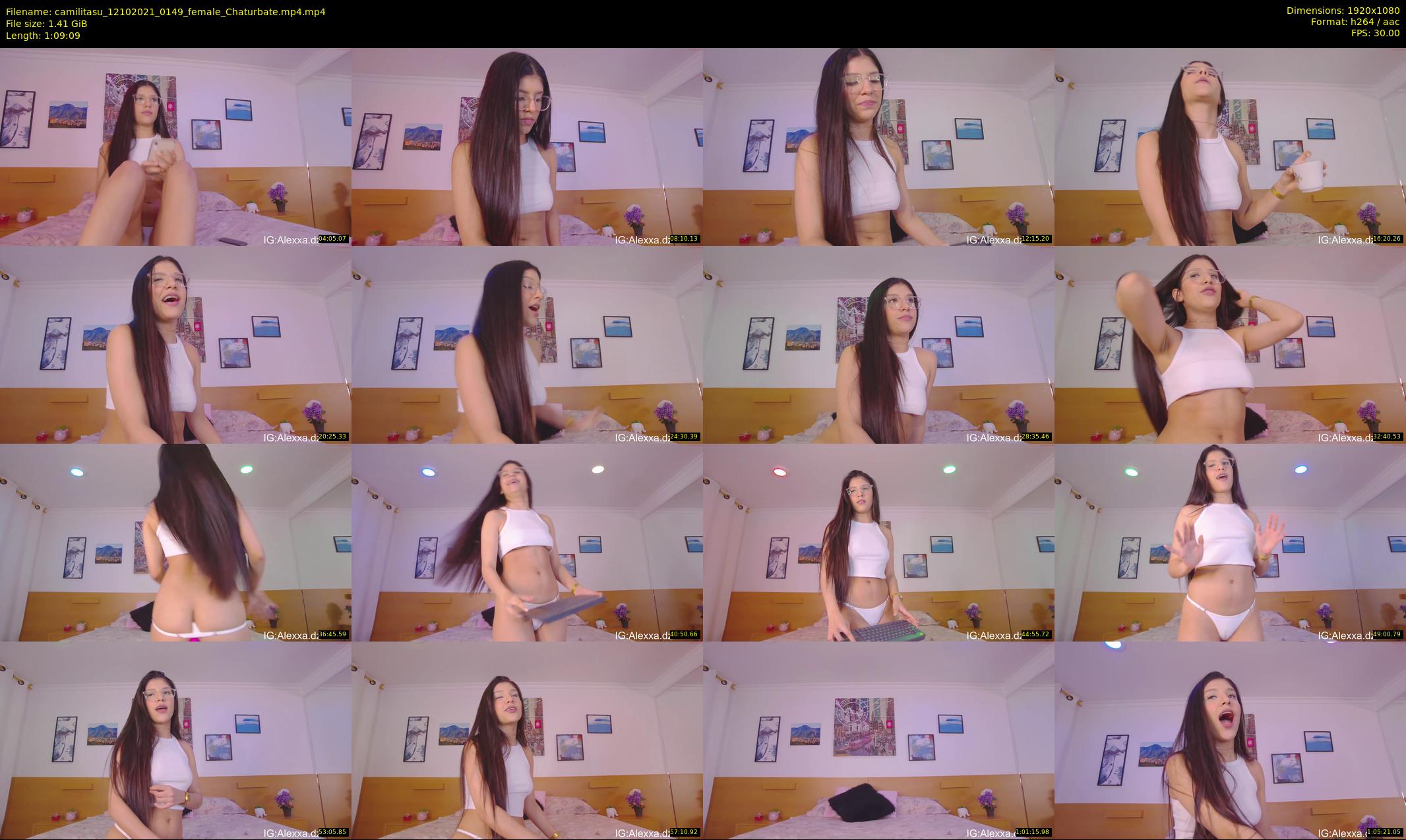 camilitasu — 70 minute Chaturbate female cam show recording, 1080p, Oct 12, 2021