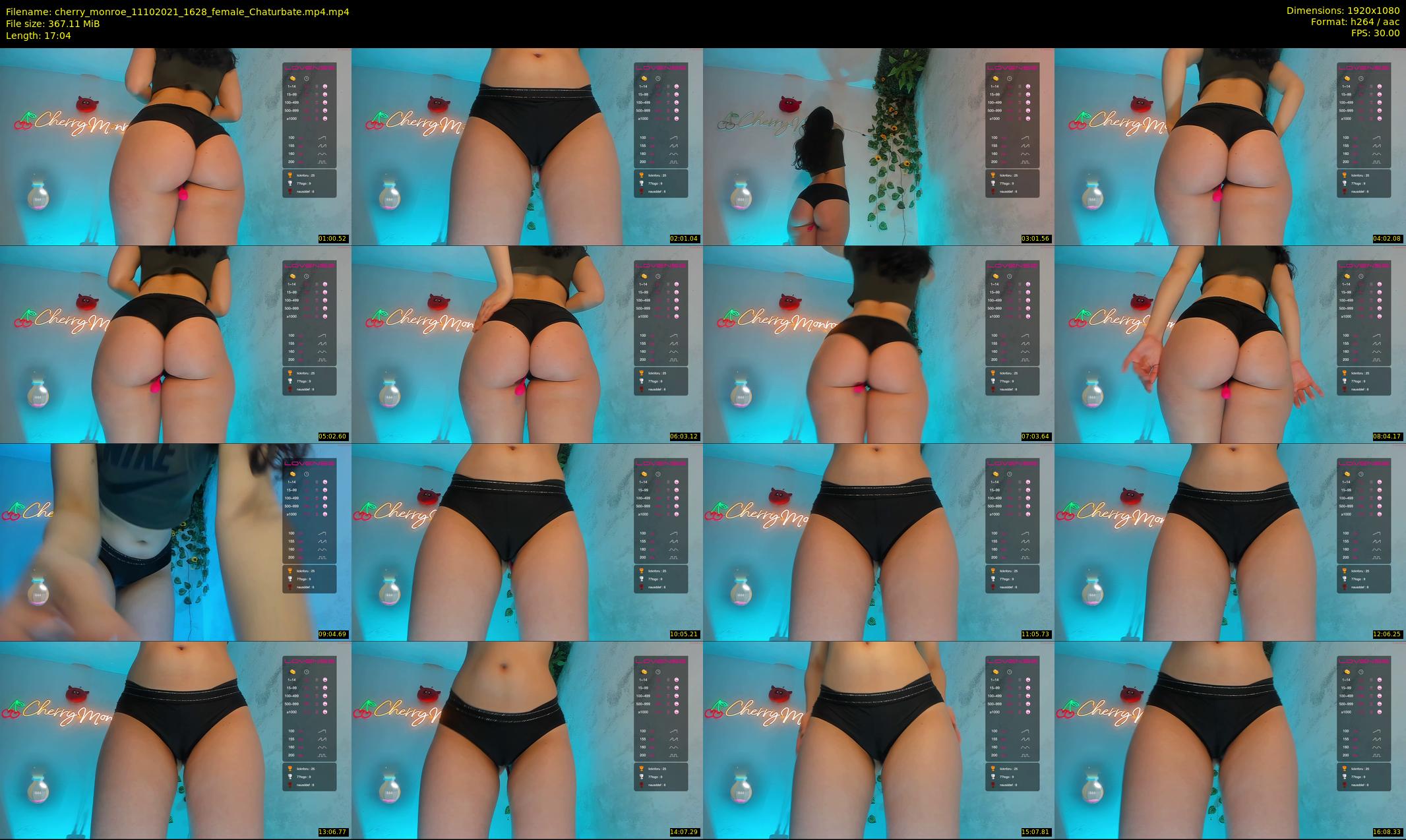 cherry_monroe — 18 minute Chaturbate female cam show recording, 1080p, Oct 11, 2021