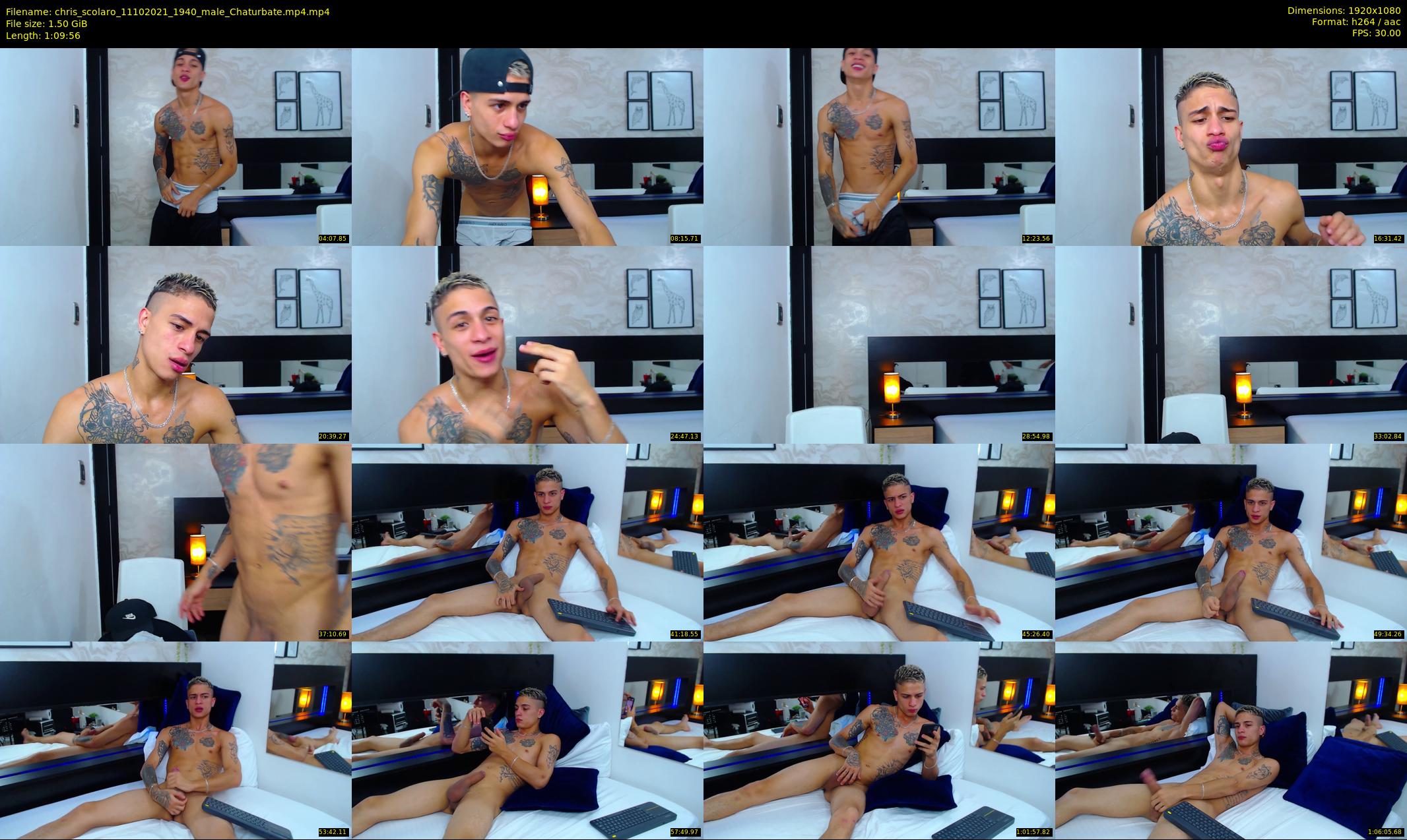 chris_scolaro — 70 minute Chaturbate male cam show recording, 1080p, Oct 11, 2021
