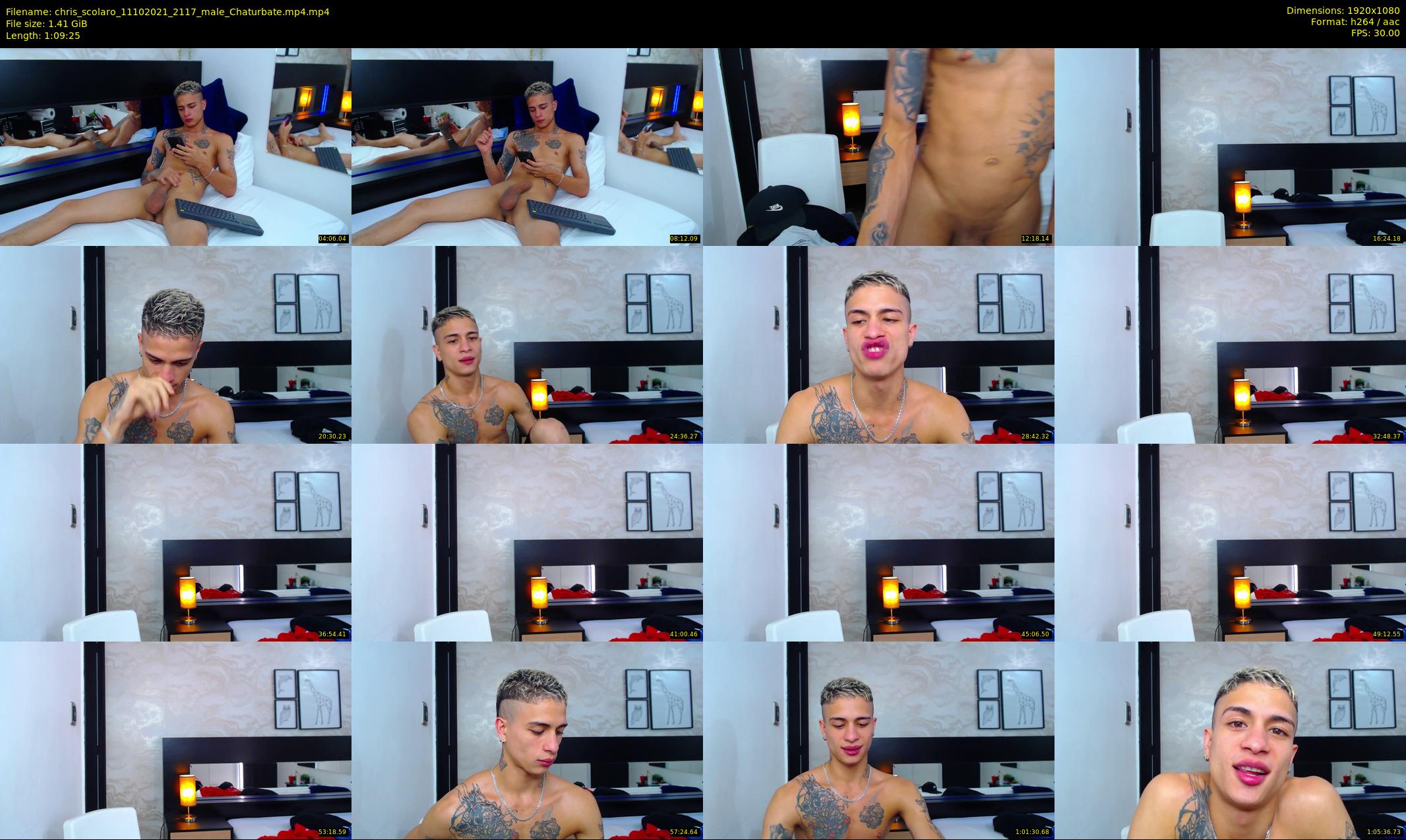 chris_scolaro — 70 minute Chaturbate male cam show recording, 1080p, Oct 11, 2021