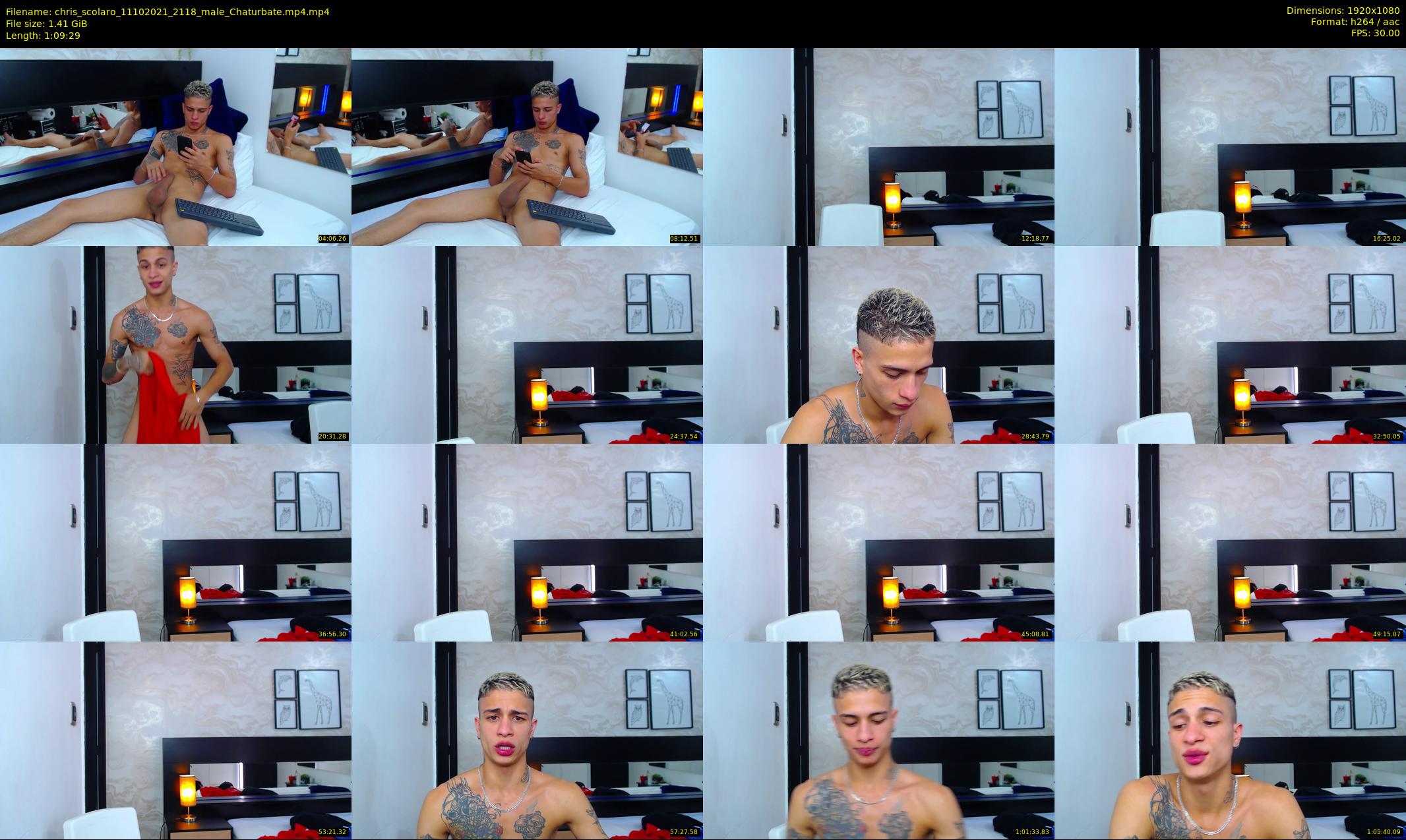 chris_scolaro — 70 minute Chaturbate male cam show recording, 1080p, Oct 11, 2021
