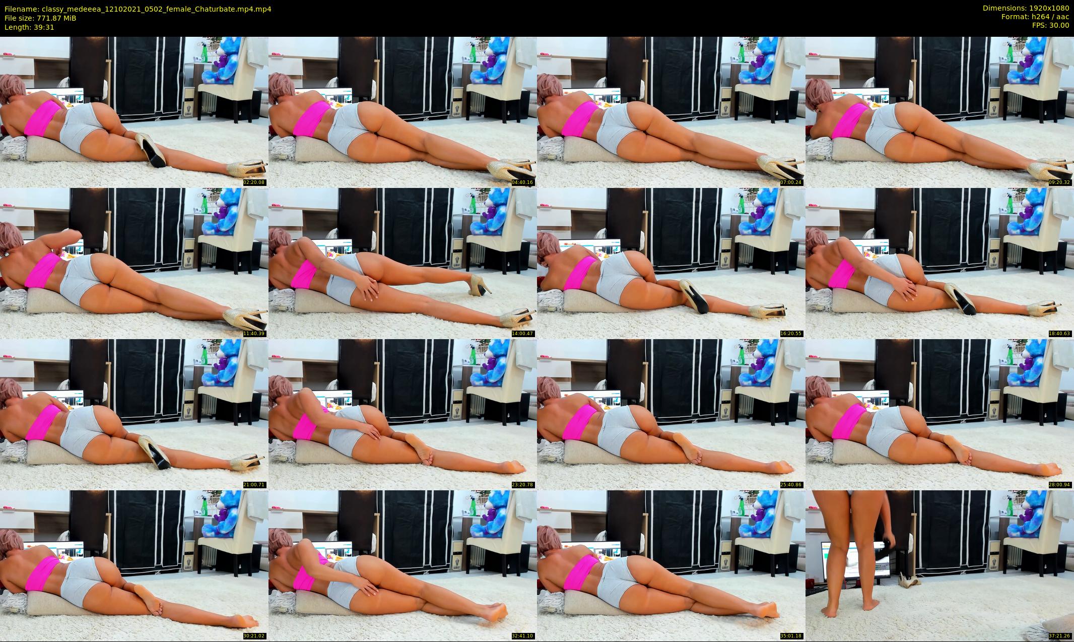 classy_medeeea — 40 minute Chaturbate female cam show recording, 1080p, Oct 12, 2021