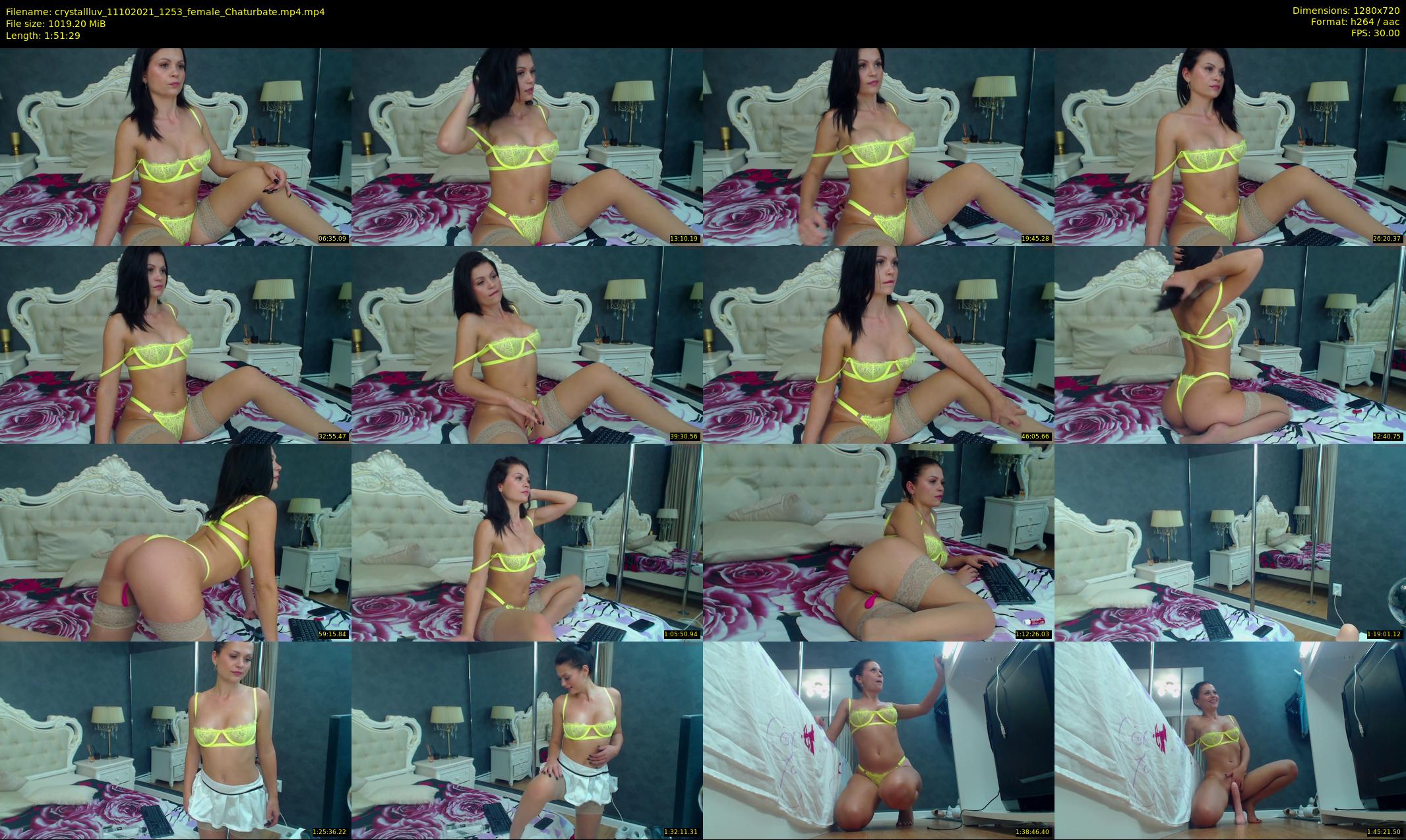 crystallluv — 112 minute Chaturbate female cam show recording, 720p, Oct 11, 2021