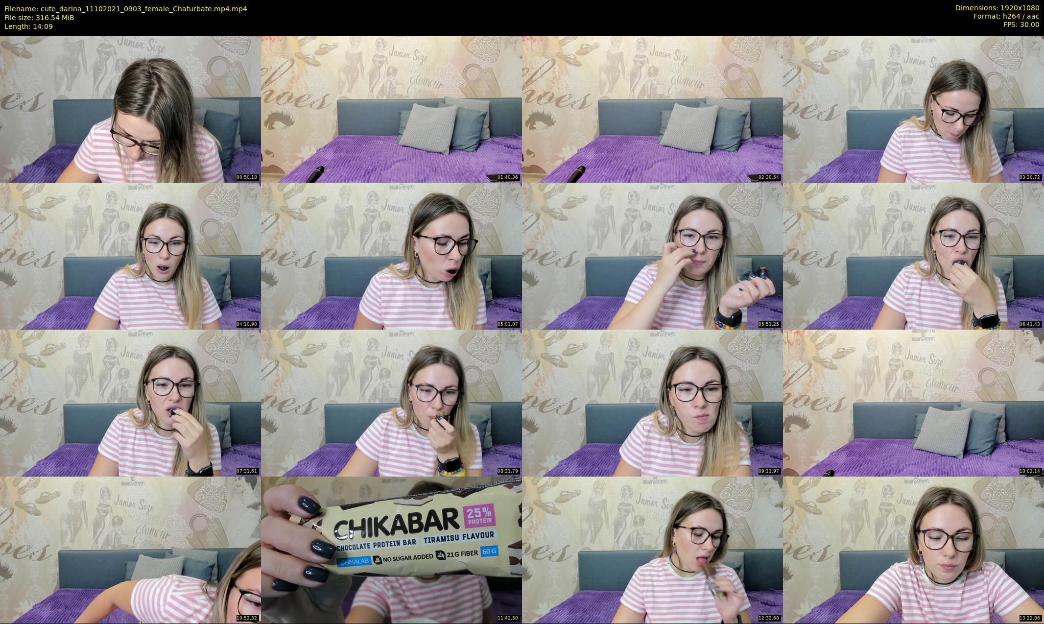 cute_darina — 15 minute Chaturbate female cam show recording, 1080p, Oct 11, 2021