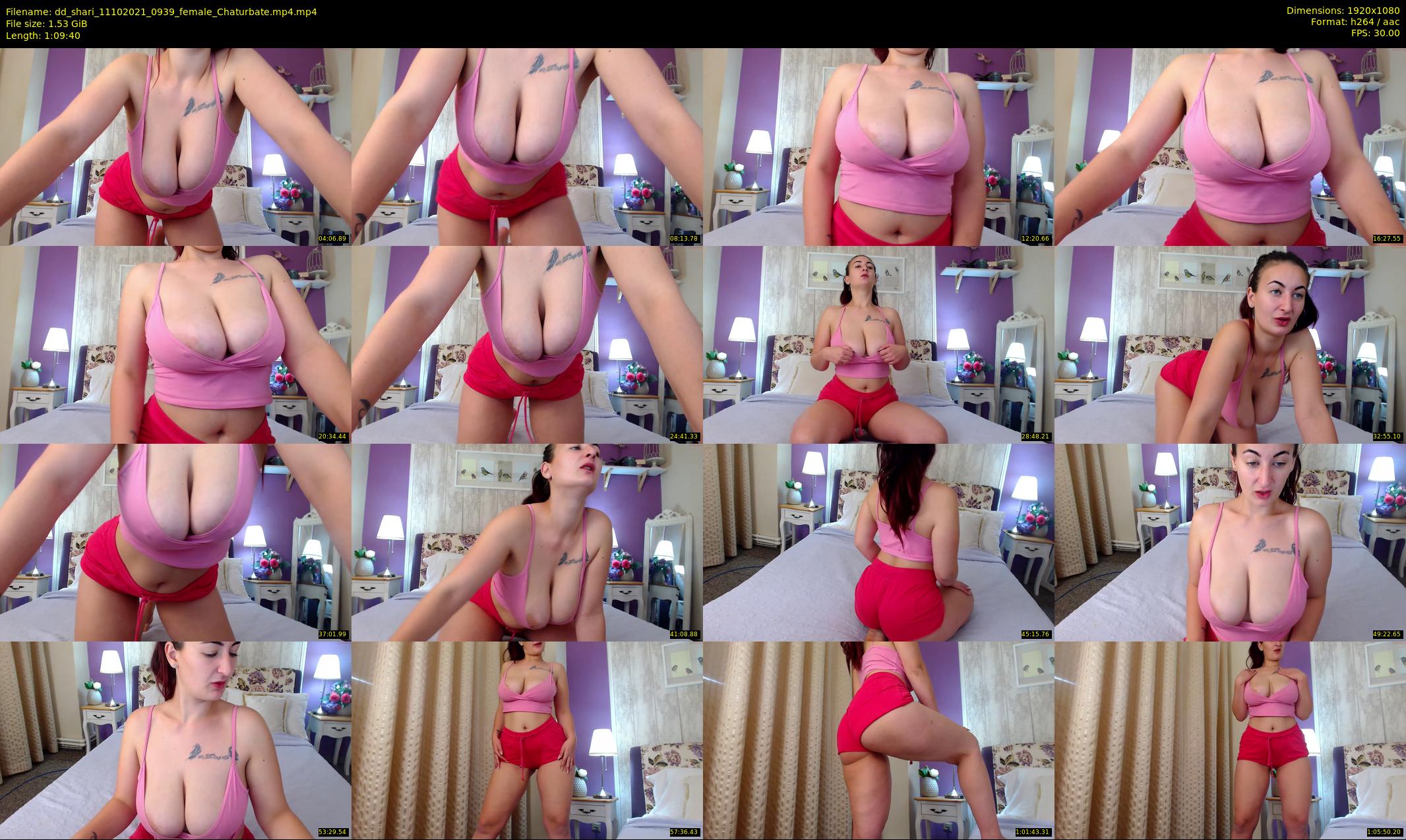 dd_shari — 70 minute Chaturbate female cam show recording, 1080p, Oct 11, 2021
