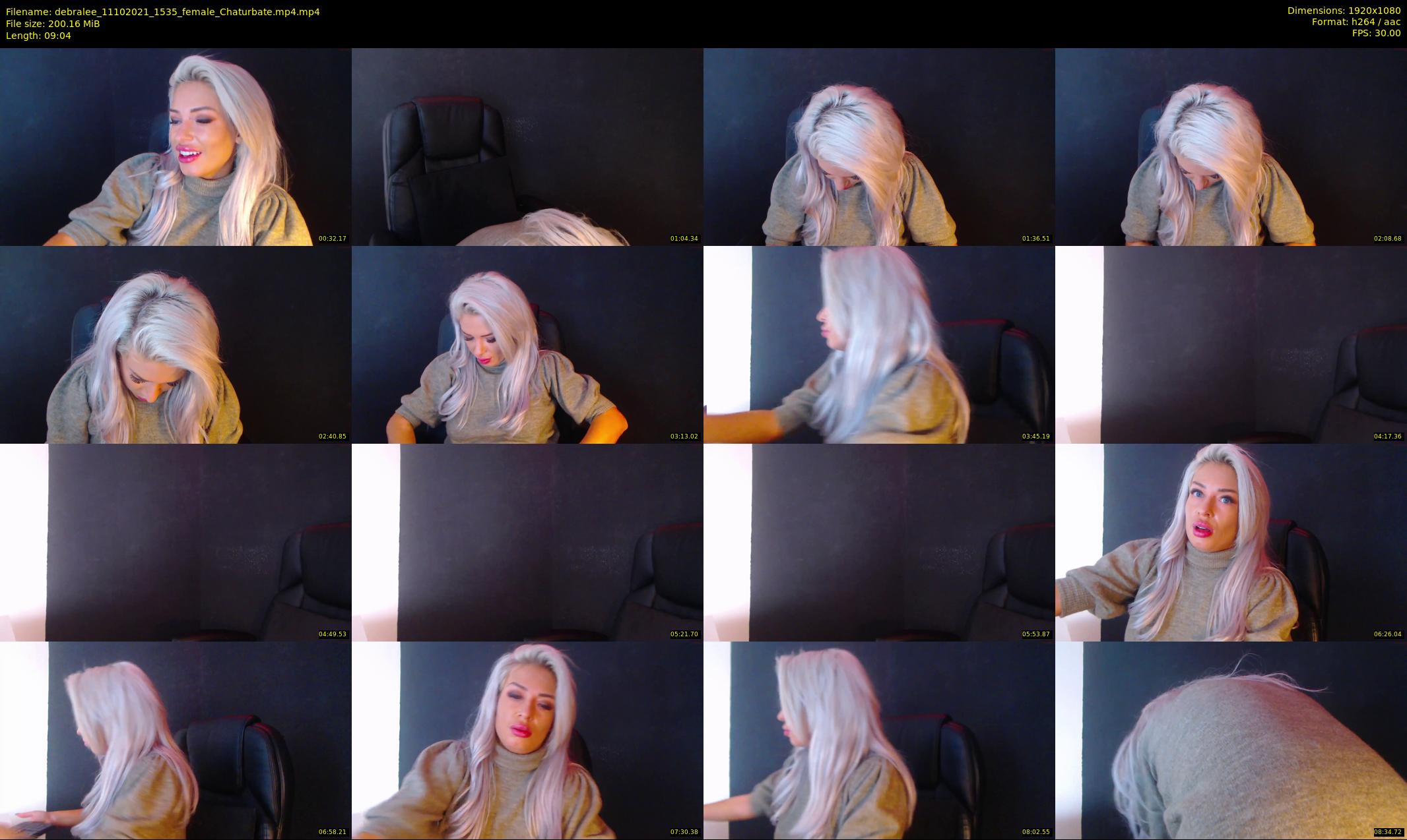 debralee — 10 minute Chaturbate female cam show recording, 1080p, Oct 11, 2021