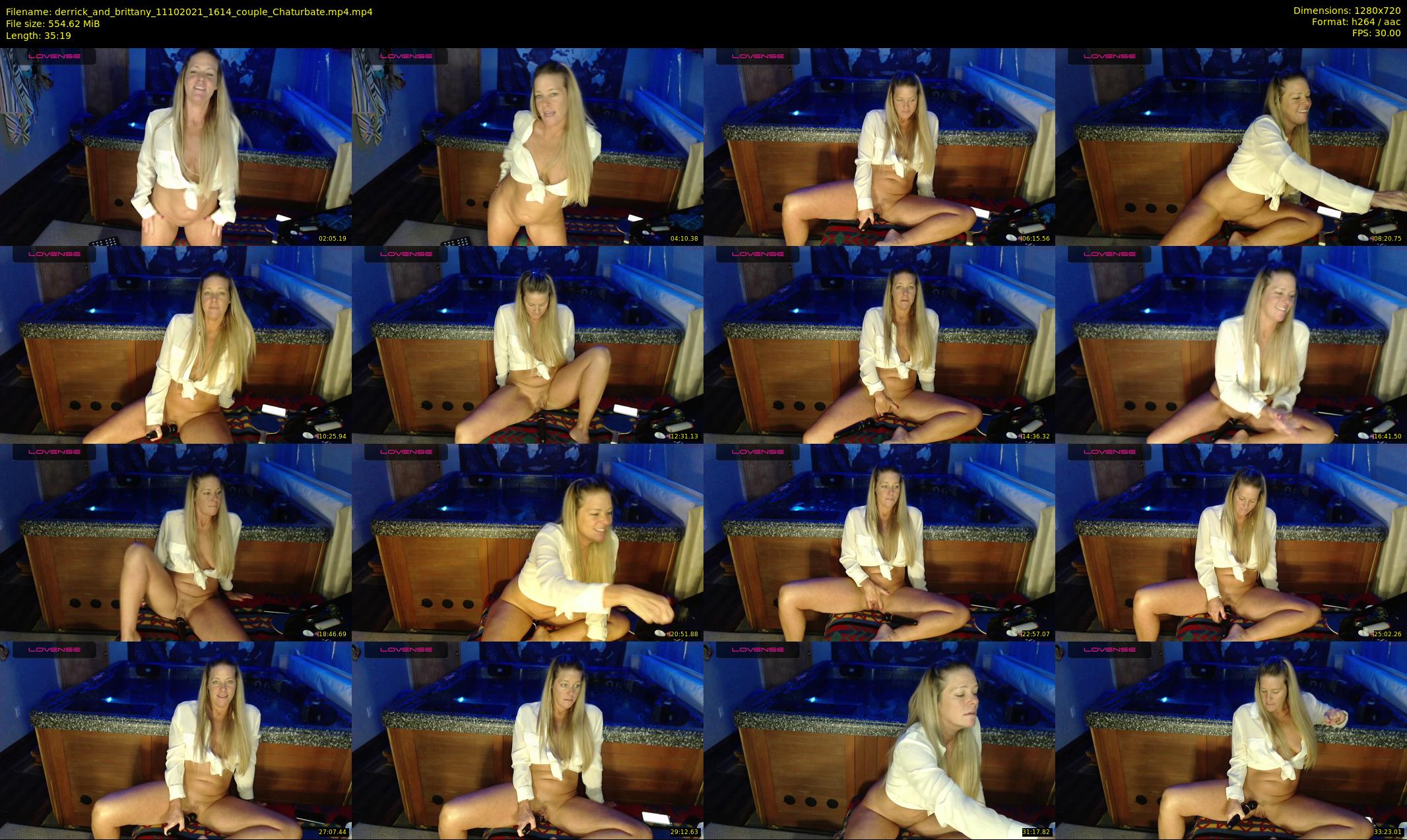 derrick_and_brittany — 36 minute Chaturbate couple cam show recording, 720p, Oct 11, 2021