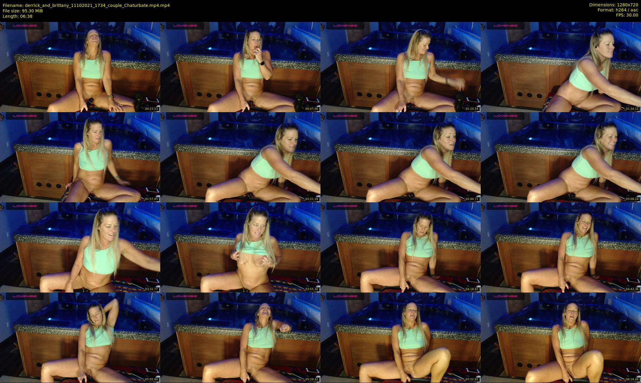 derrick_and_brittany — 7 minute Chaturbate couple cam show recording, 720p, Oct 11, 2021