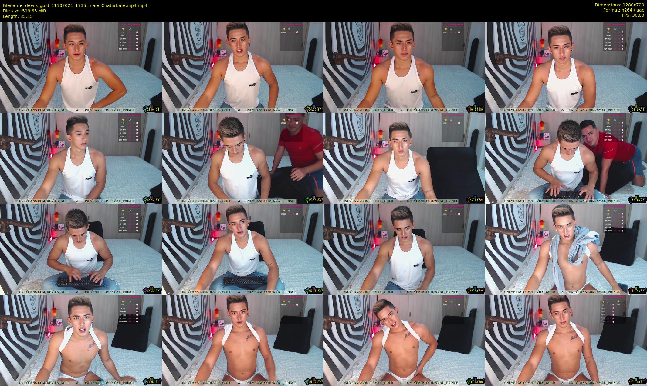 devils_gold — 36 minute Chaturbate male cam show recording, 720p, Oct 11, 2021