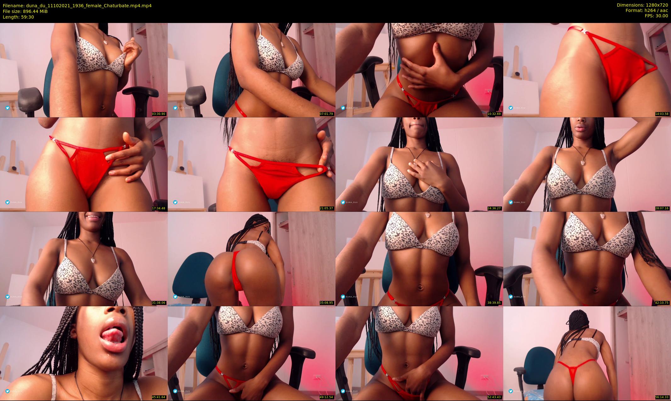 duna_du — 60 minute Chaturbate female cam show recording, 720p, Oct 11, 2021