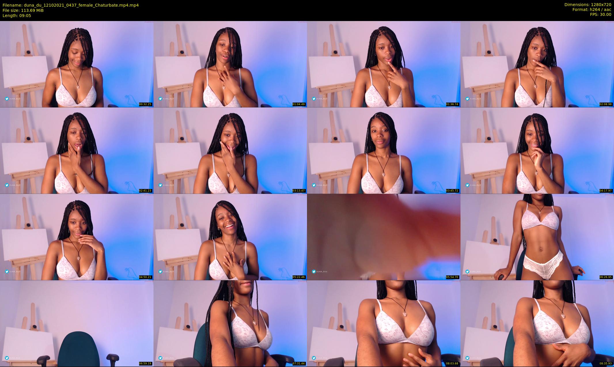 duna_du — 10 minute Chaturbate female cam show recording, 720p, Oct 12, 2021