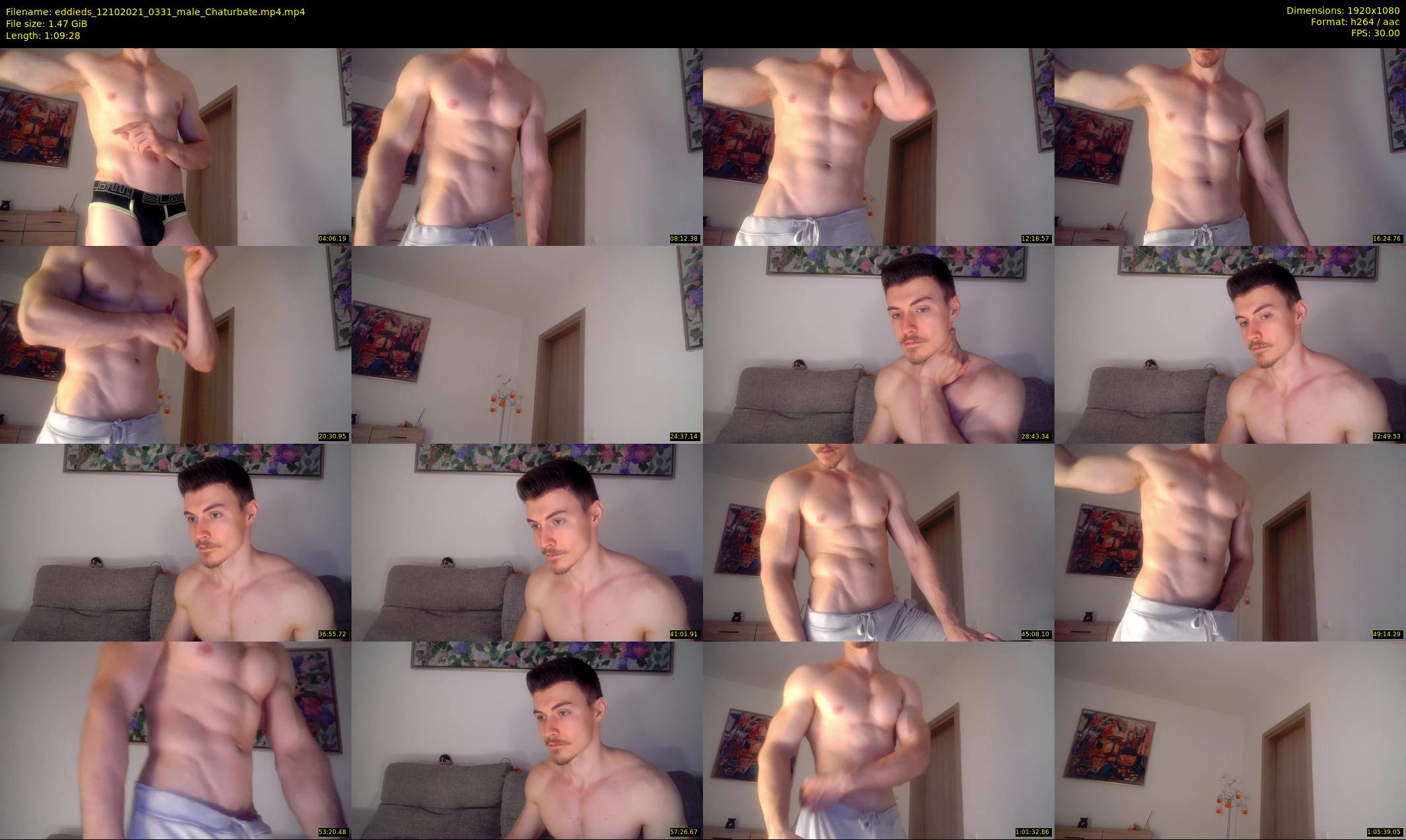 eddieds — 70 minute Chaturbate male cam show recording, 1080p, Oct 12, 2021