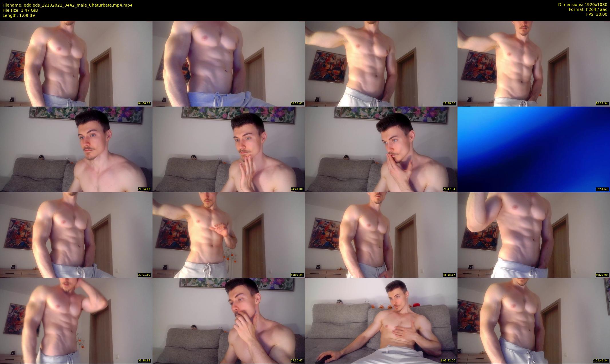 eddieds — 70 minute Chaturbate male cam show recording, 1080p, Oct 12, 2021