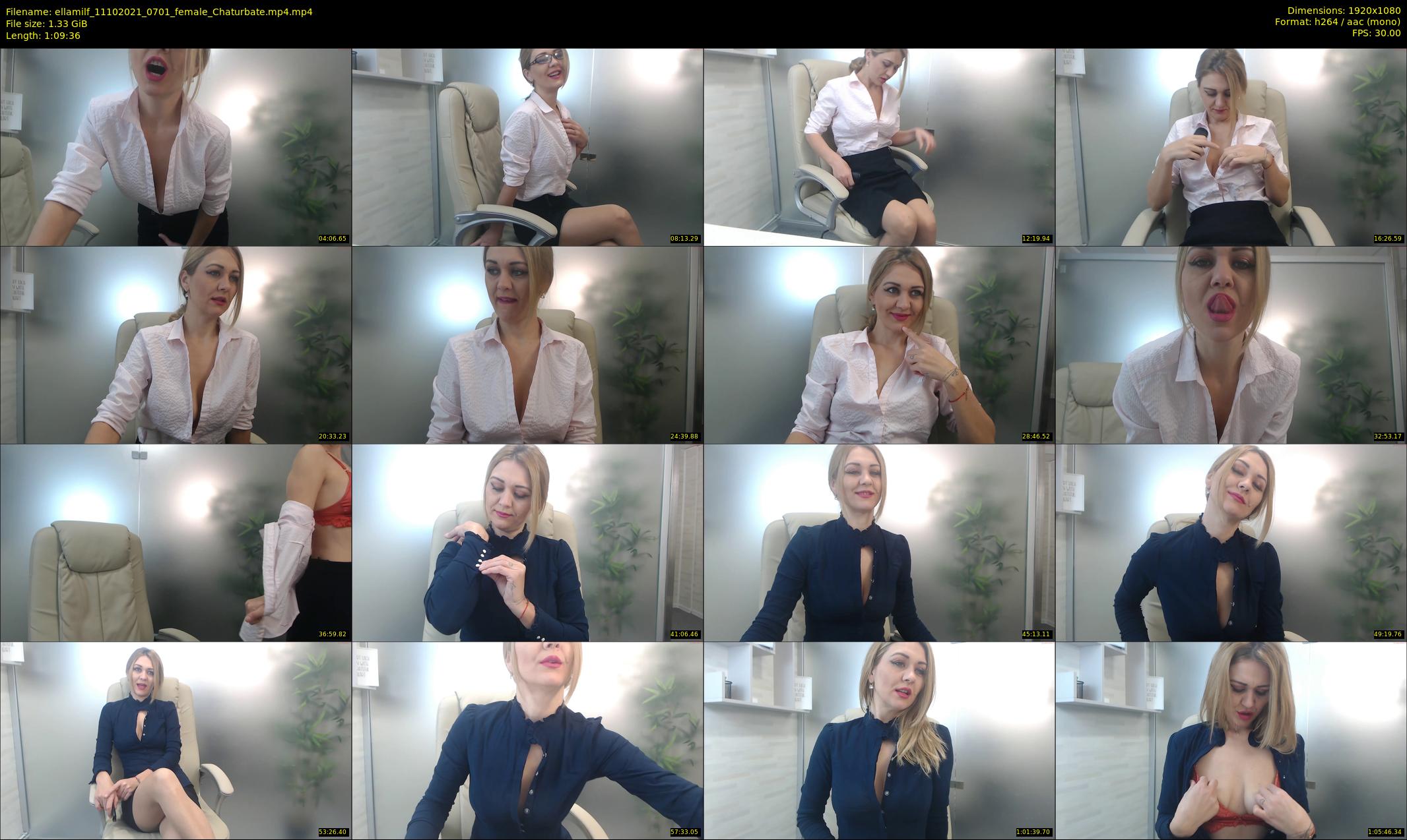 ellamilf — 70 minute Chaturbate female cam show recording, 1080p, Oct 11, 2021