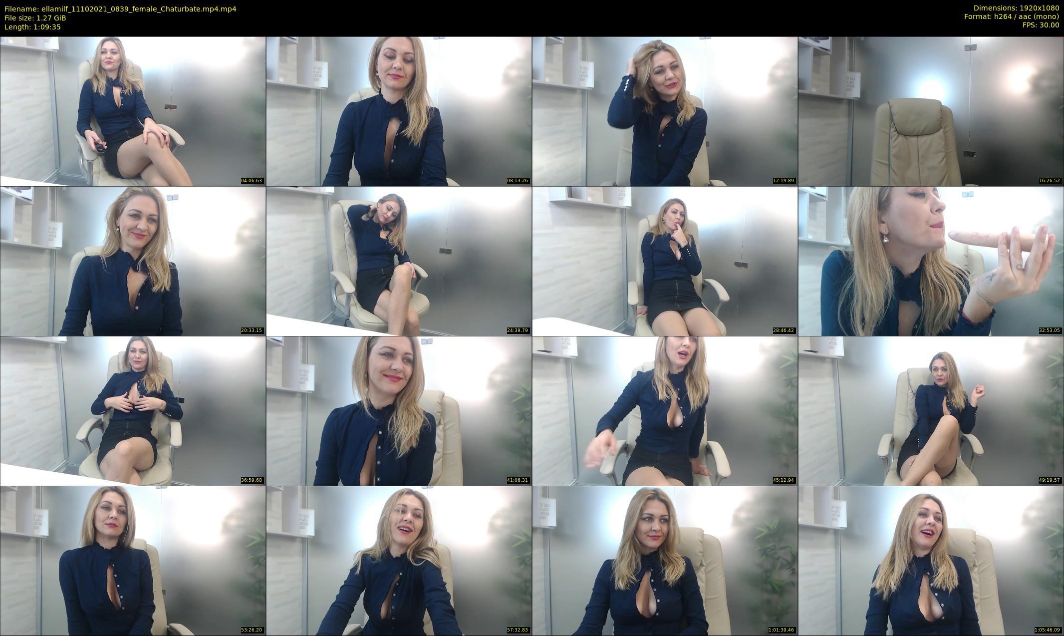 ellamilf — 70 minute Chaturbate female cam show recording, 1080p, Oct 11, 2021