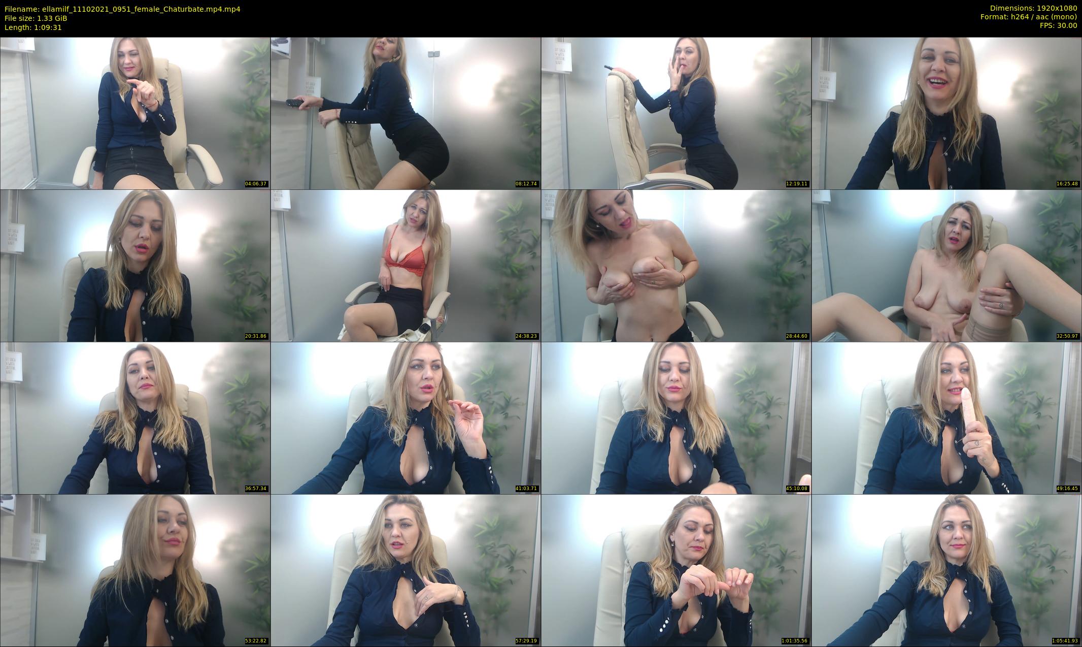 ellamilf — 70 minute Chaturbate female cam show recording, 1080p, Oct 11, 2021