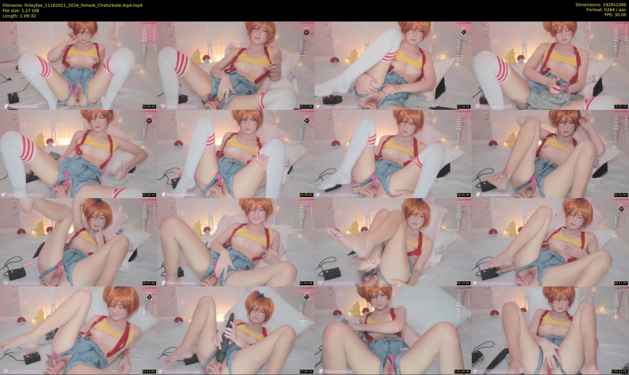 finleyfae — 70 minute Chaturbate female cam show recording, 1080p, Oct 11, 2021