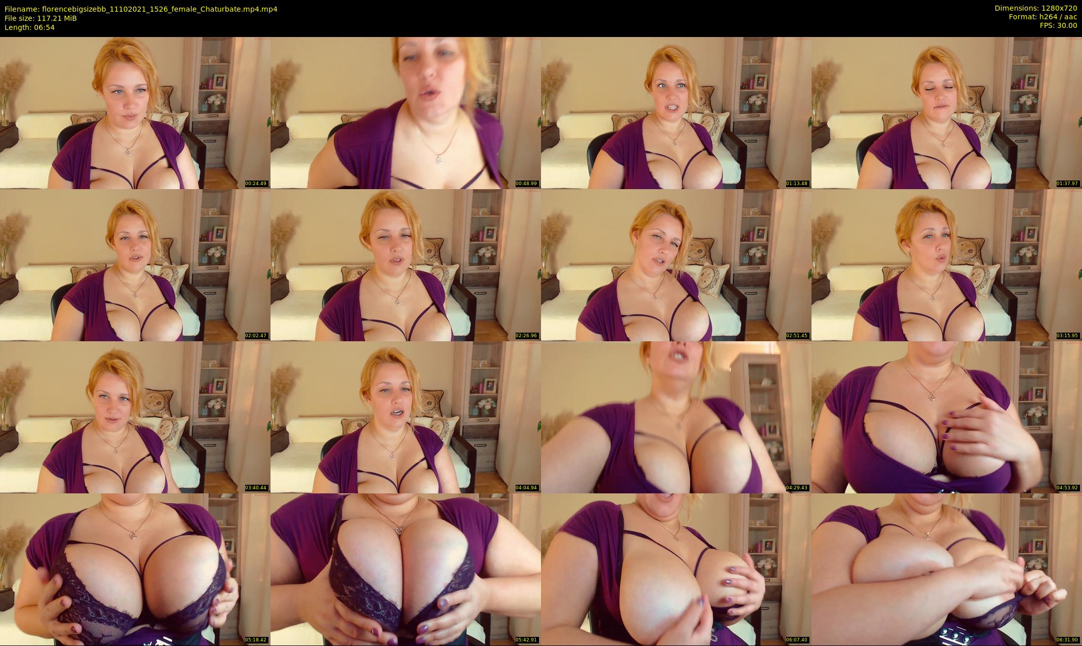 florencebigsizebb — 7 minute Chaturbate female cam show recording, 720p, Oct 11, 2021