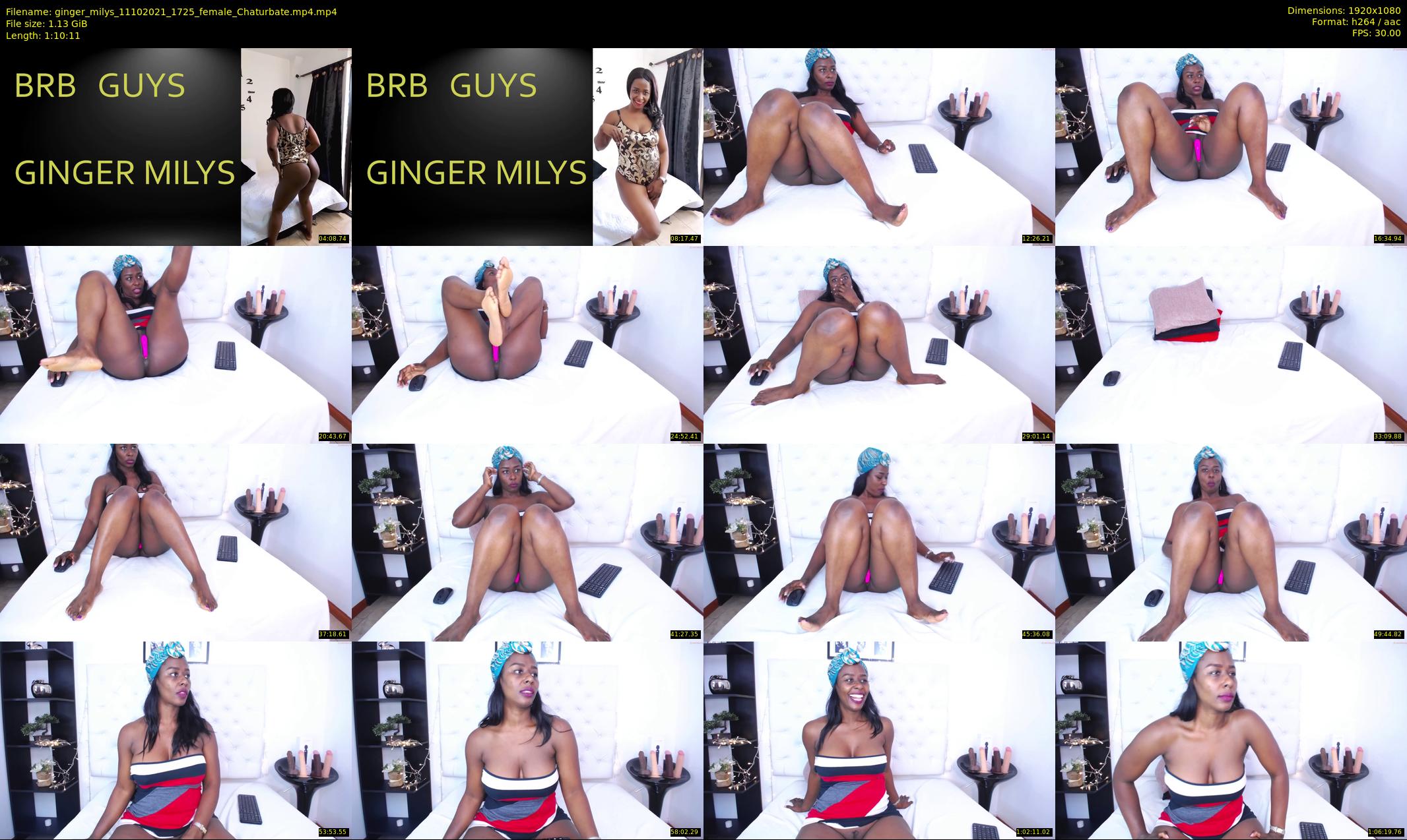ginger_milys — 71 minute Chaturbate female cam show recording, 1080p, Oct 11, 2021