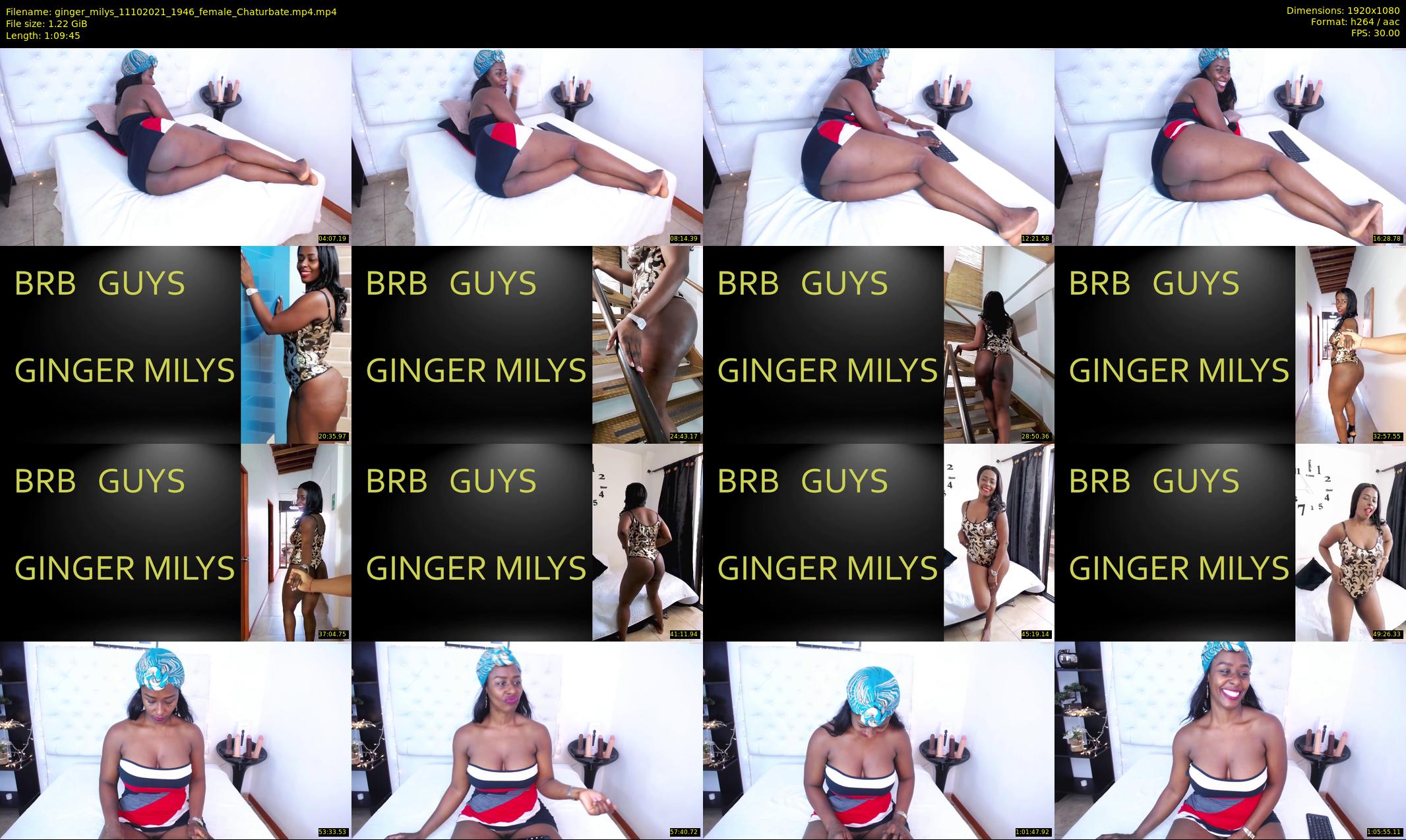 ginger_milys — 70 minute Chaturbate female cam show recording, 1080p, Oct 11, 2021
