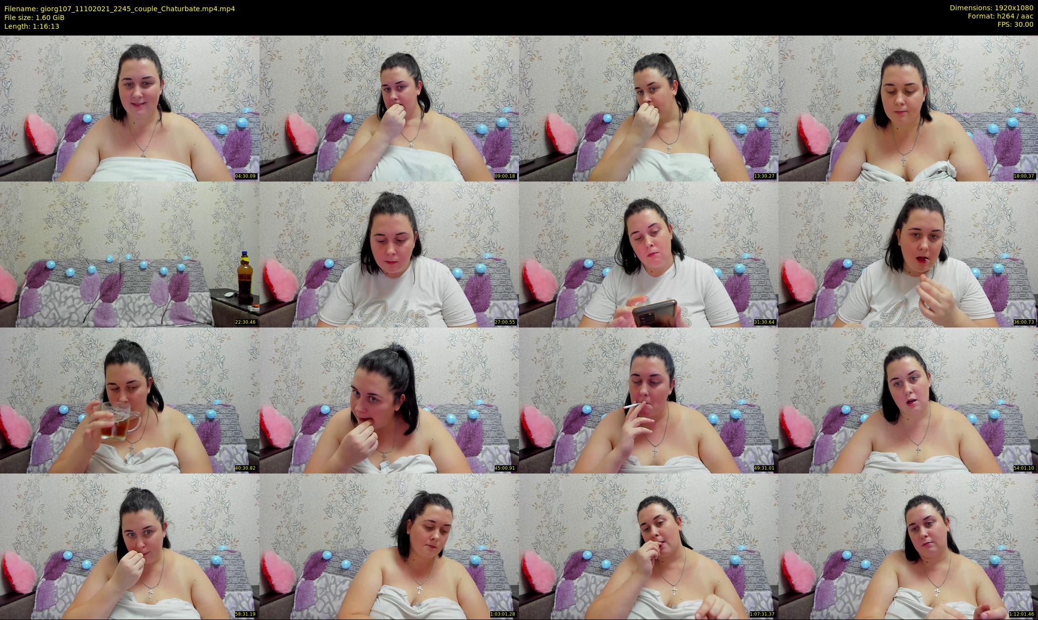 giorg107 — 77 minute Chaturbate couple cam show recording, 1080p, Oct 11, 2021