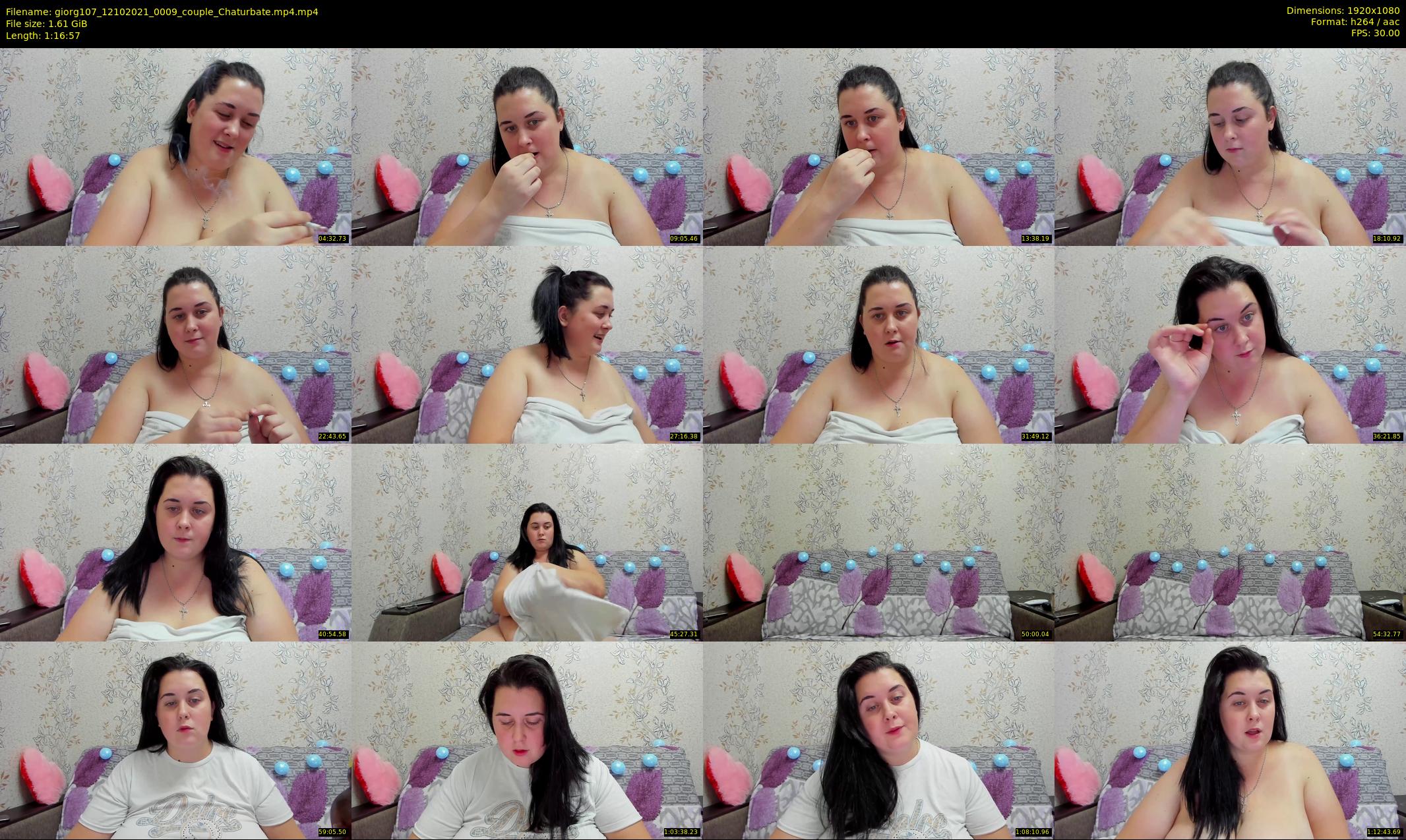giorg107 — 77 minute Chaturbate couple cam show recording, 1080p, Oct 12, 2021