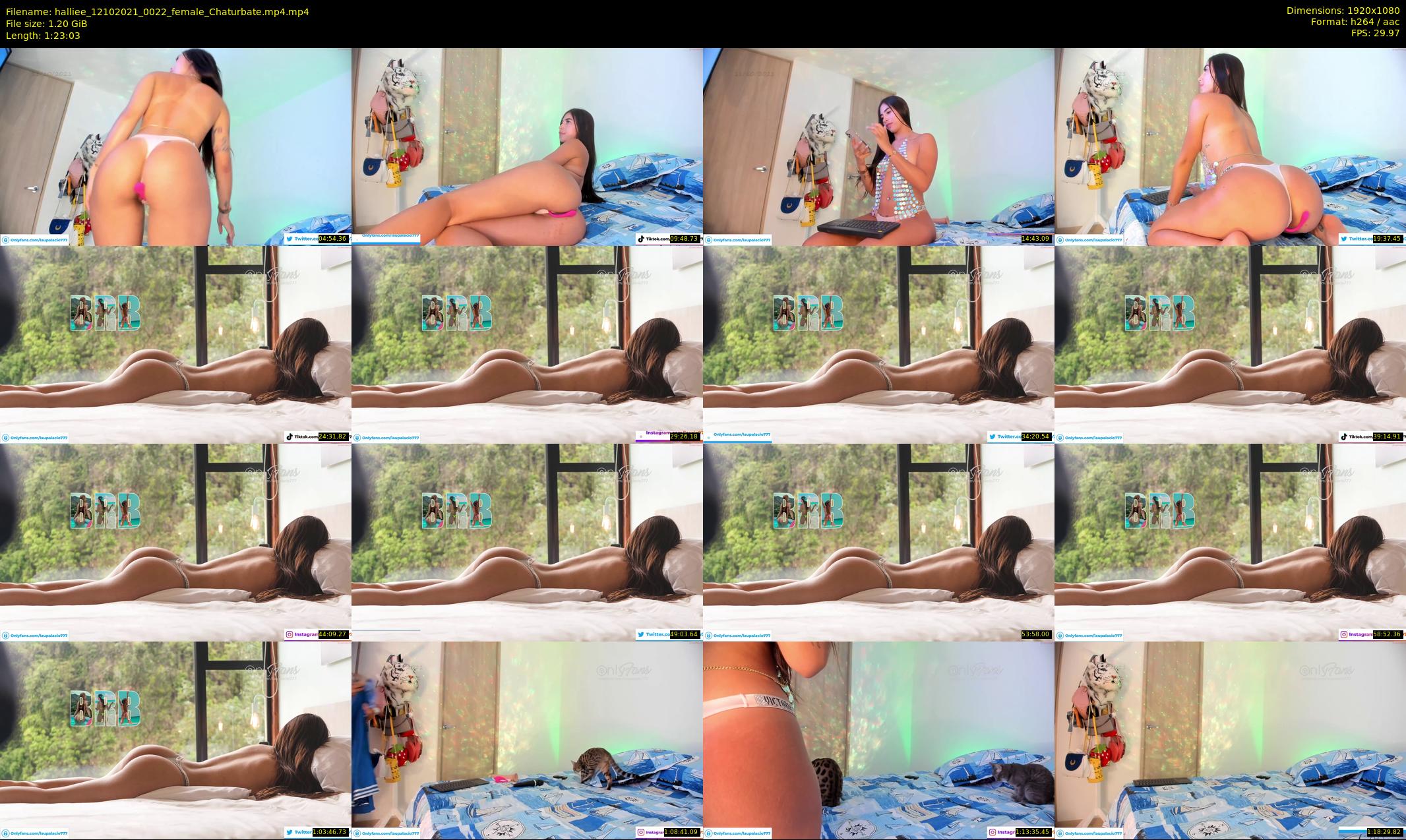 halliee — 84 minute Chaturbate couple cam show recording, 1080p, Oct 12, 2021