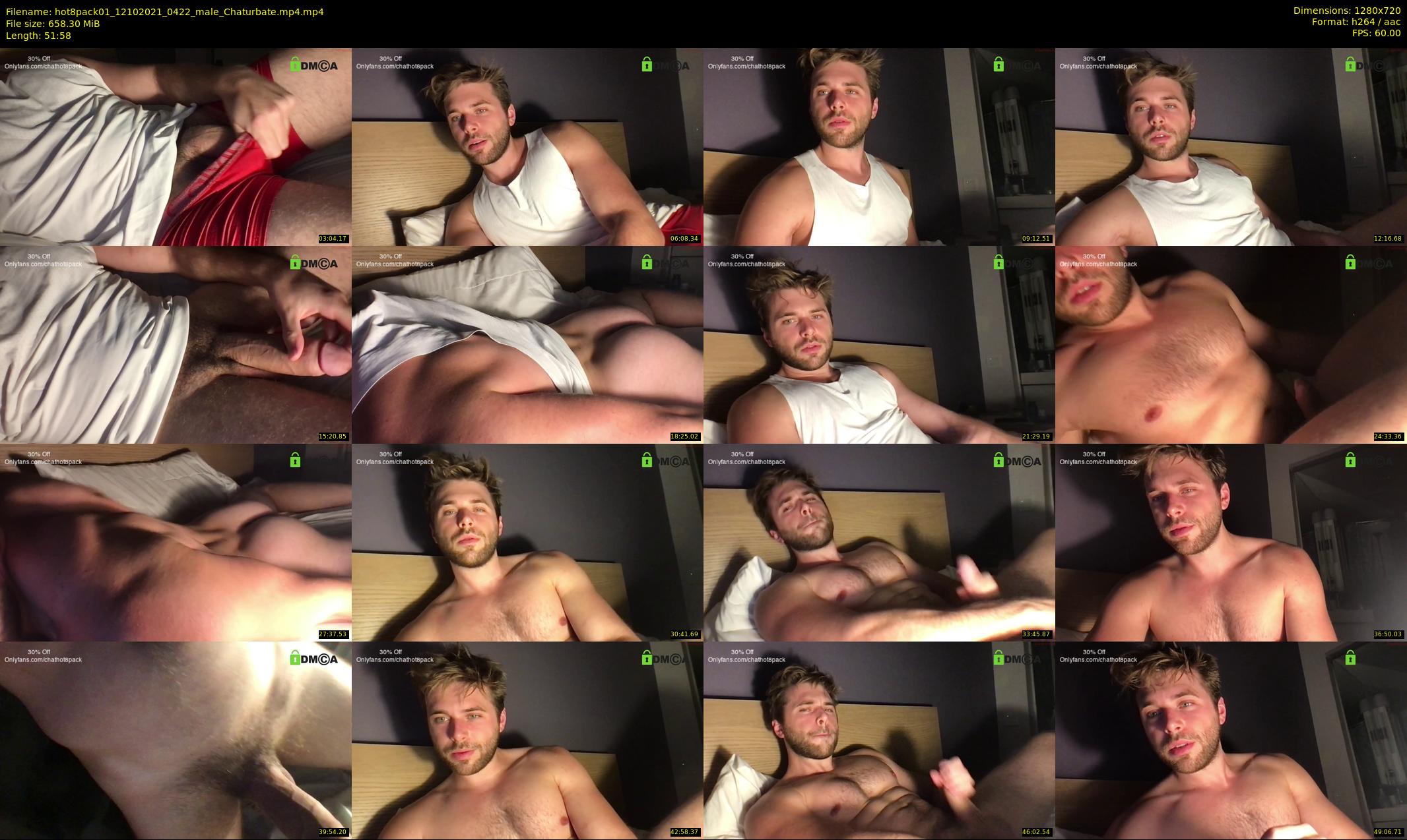 hot8pack01 — 52 minute Chaturbate male cam show recording, 720p, Oct 12, 2021
