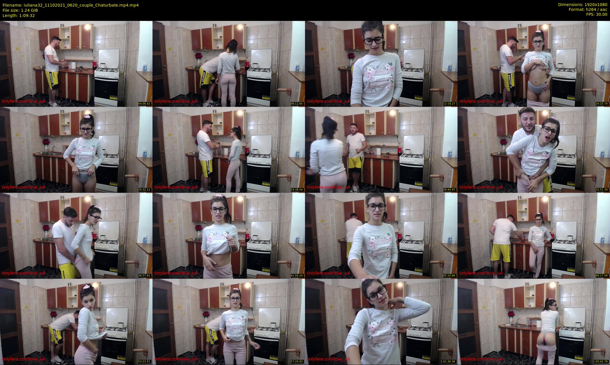 iuliana32 — 70 minute Chaturbate couple cam show recording, 1080p, Oct 11, 2021