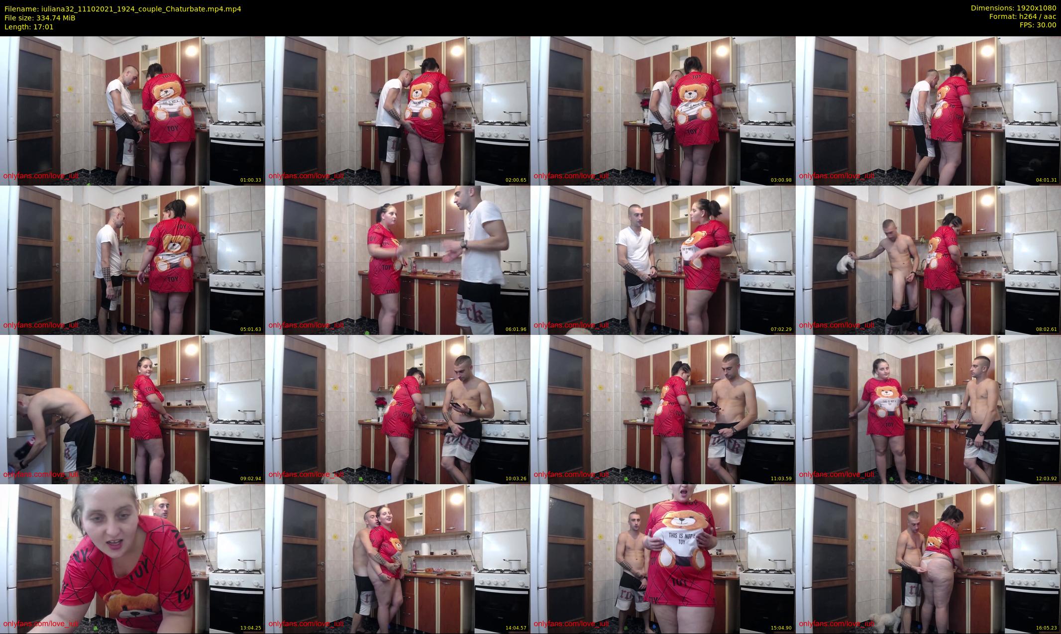 iuliana32 — 18 minute Chaturbate couple cam show recording, 1080p, Oct 11, 2021