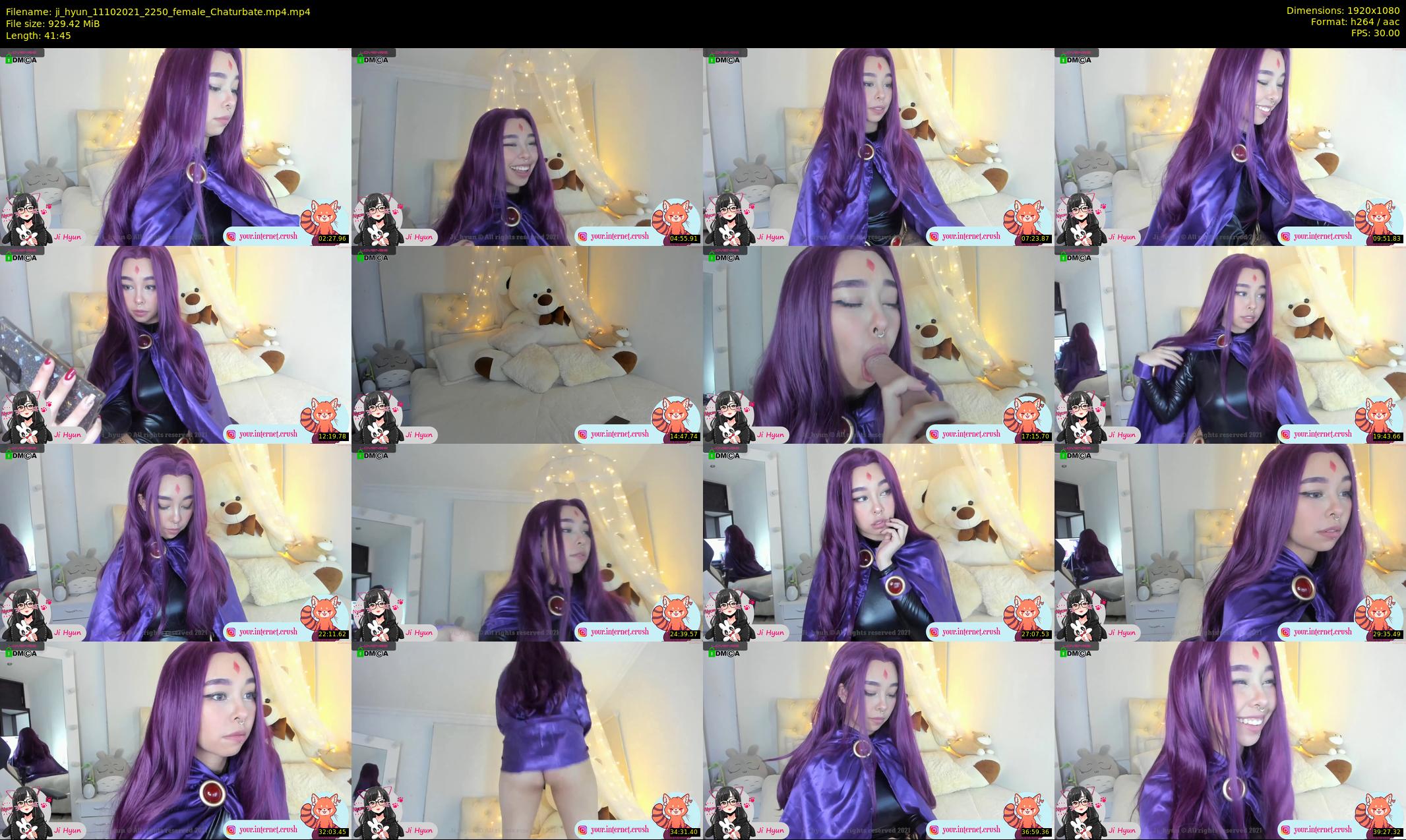 ji_hyun — 42 minute Chaturbate female cam show recording, 1080p, Oct 11, 2021