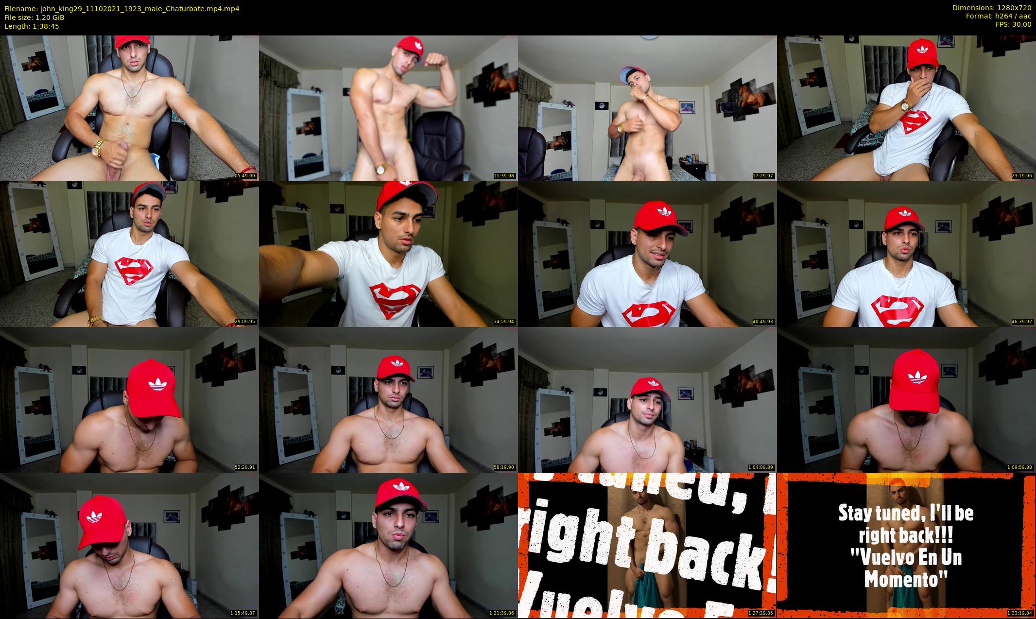 john_king29 — 99 minute Chaturbate male cam show recording, 720p, Oct 11, 2021
