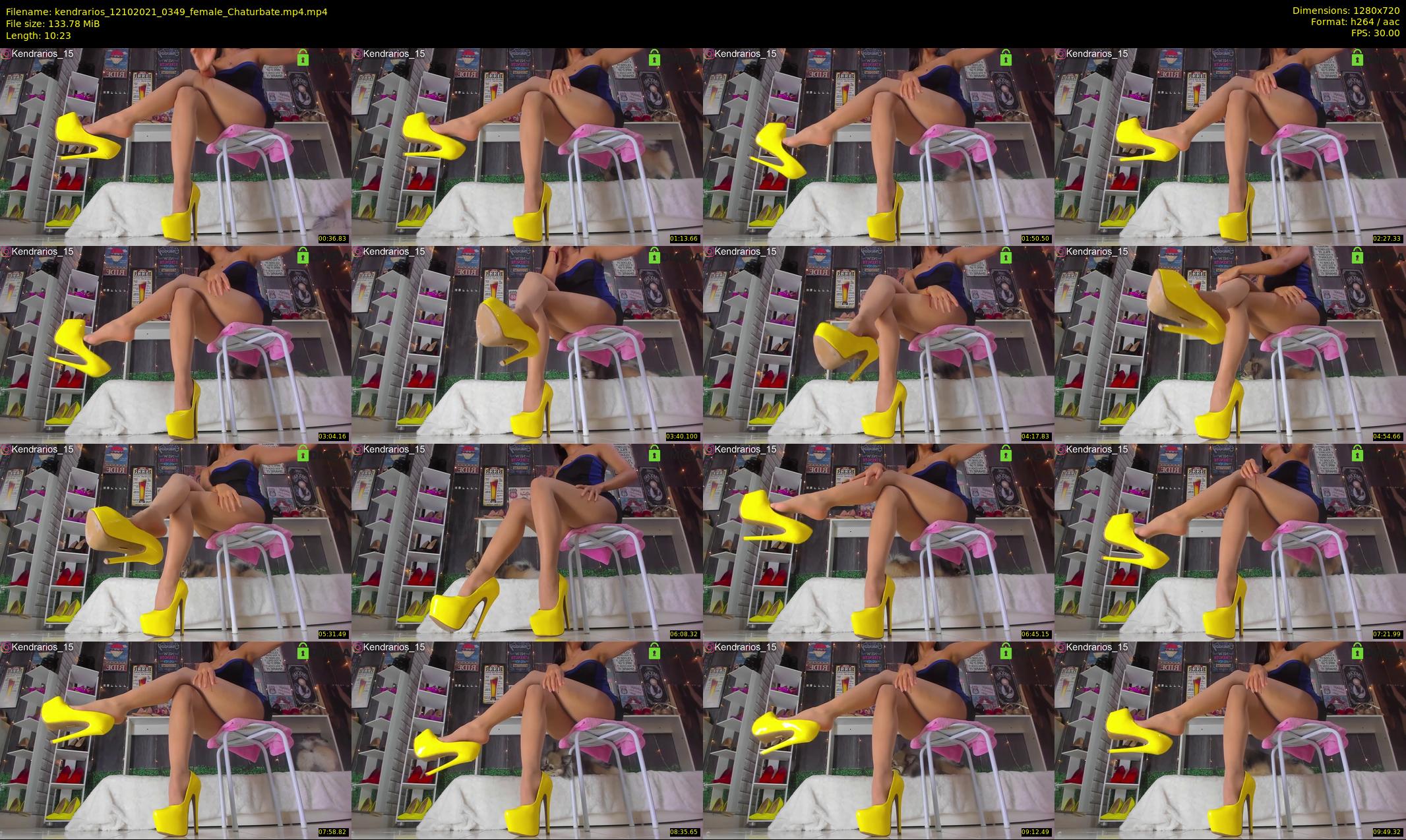 kendrarios — 11 minute Chaturbate female cam show recording, 720p, Oct 12, 2021