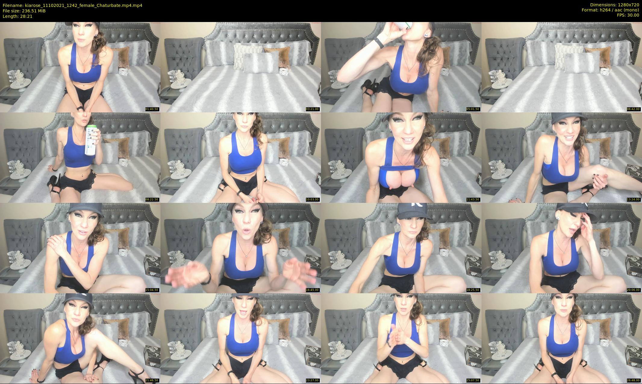 kiarose — 29 minute Chaturbate female cam show recording, 720p, Oct 11, 2021