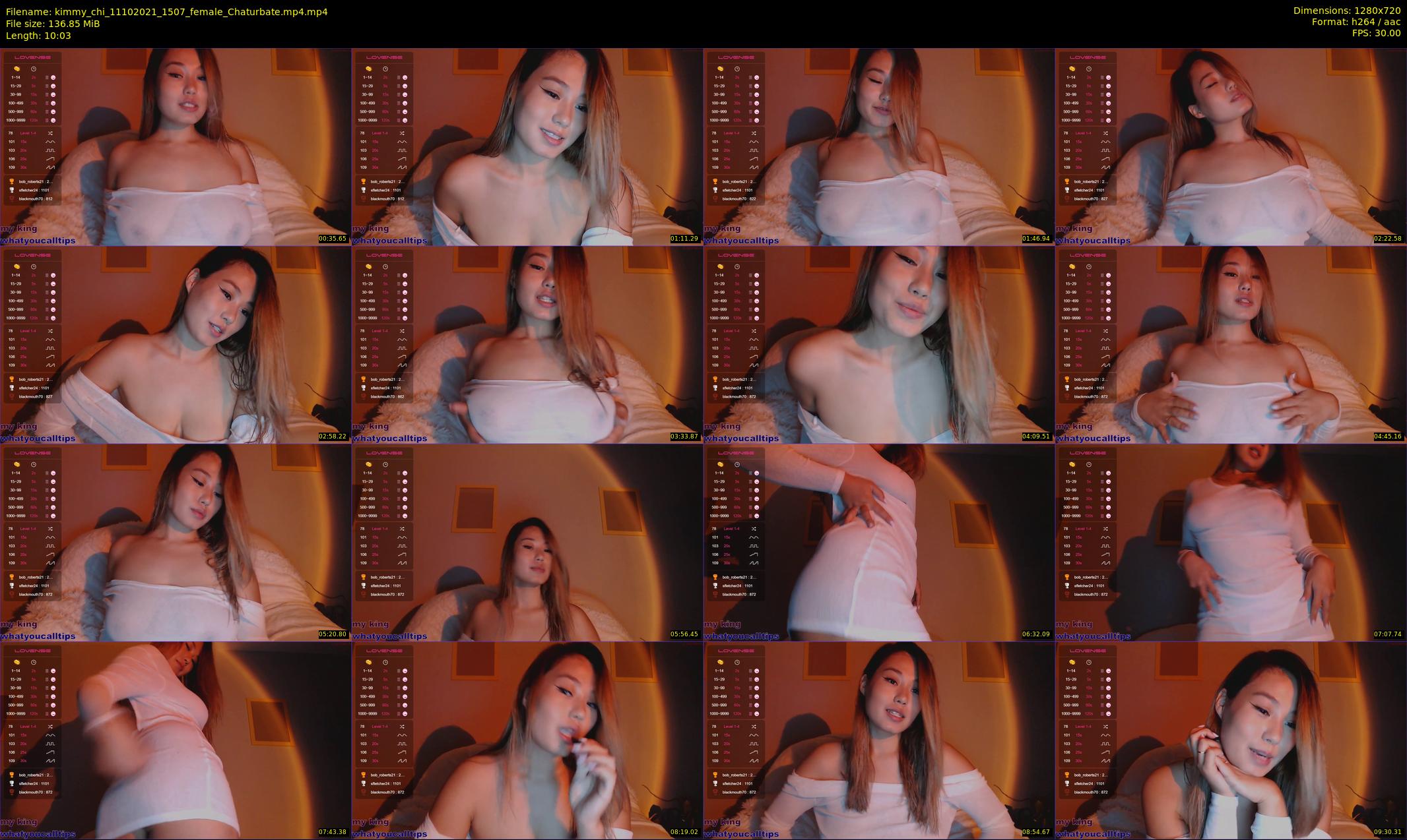 kimmy_chi — 11 minute Chaturbate female cam show recording, 720p, Oct 11, 2021