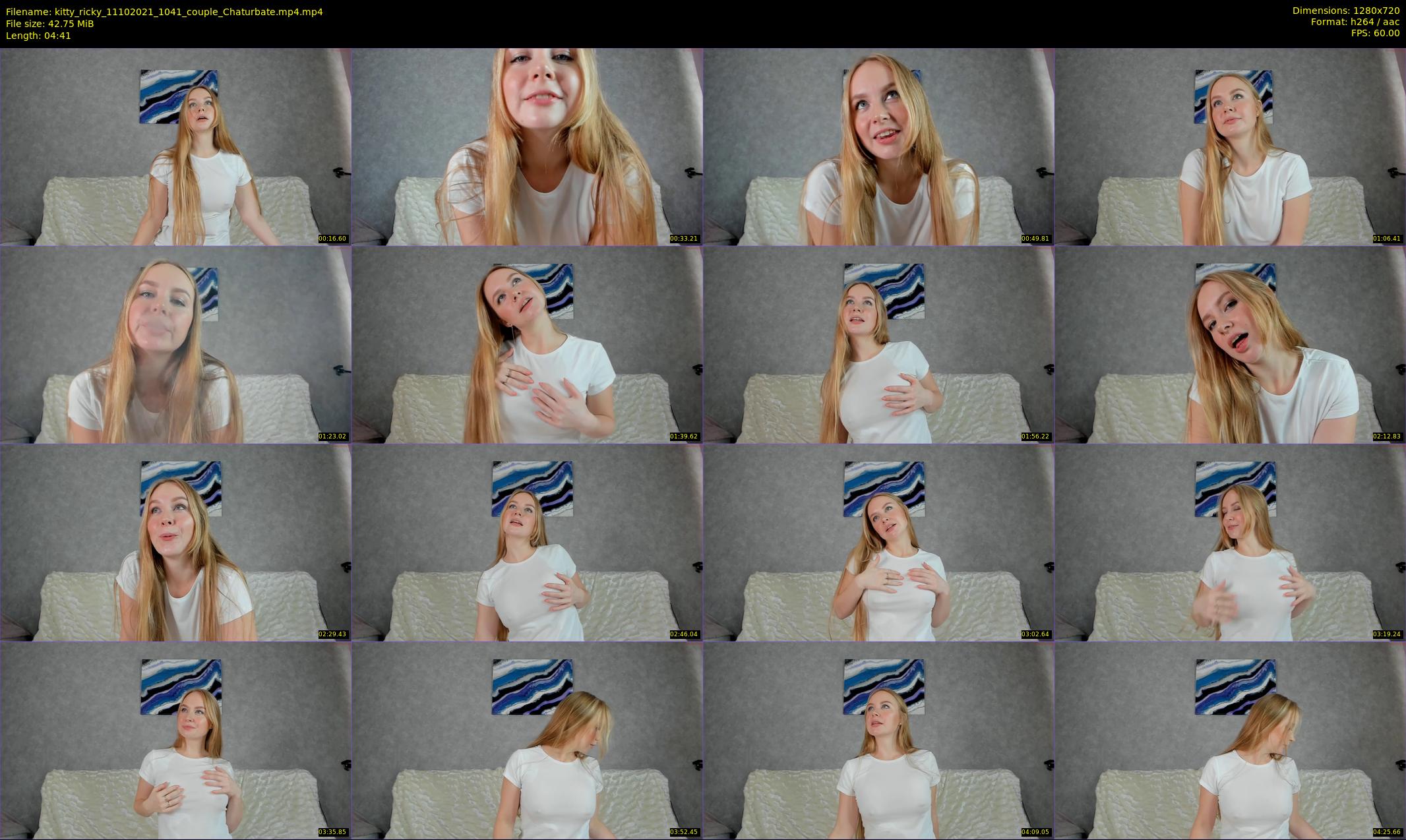kitty_ricky — 5 minute Chaturbate couple cam show recording, 720p, Oct 11, 2021