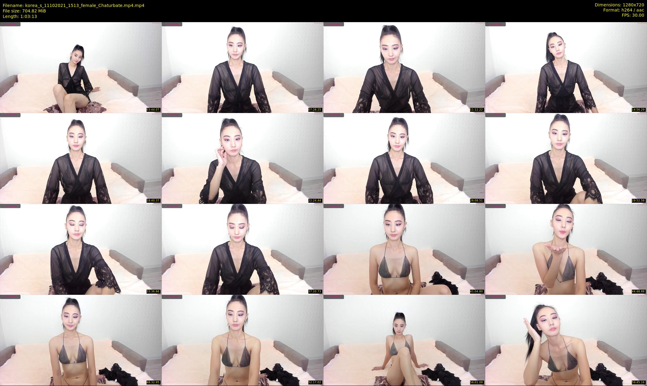 korea_s — 64 minute Chaturbate female cam show recording, 720p, Oct 11, 2021