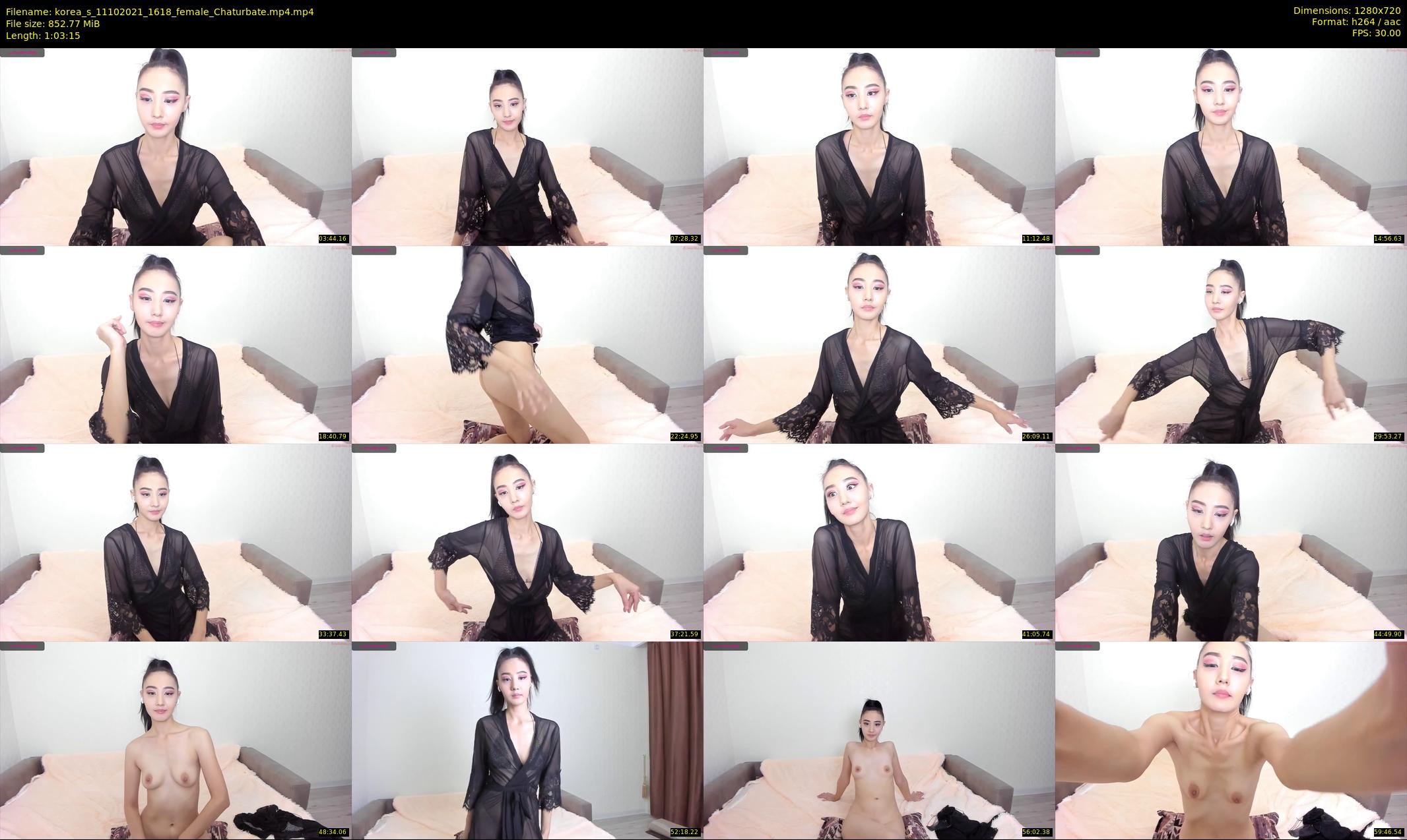 korea_s — 64 minute Chaturbate female cam show recording, 720p, Oct 11, 2021