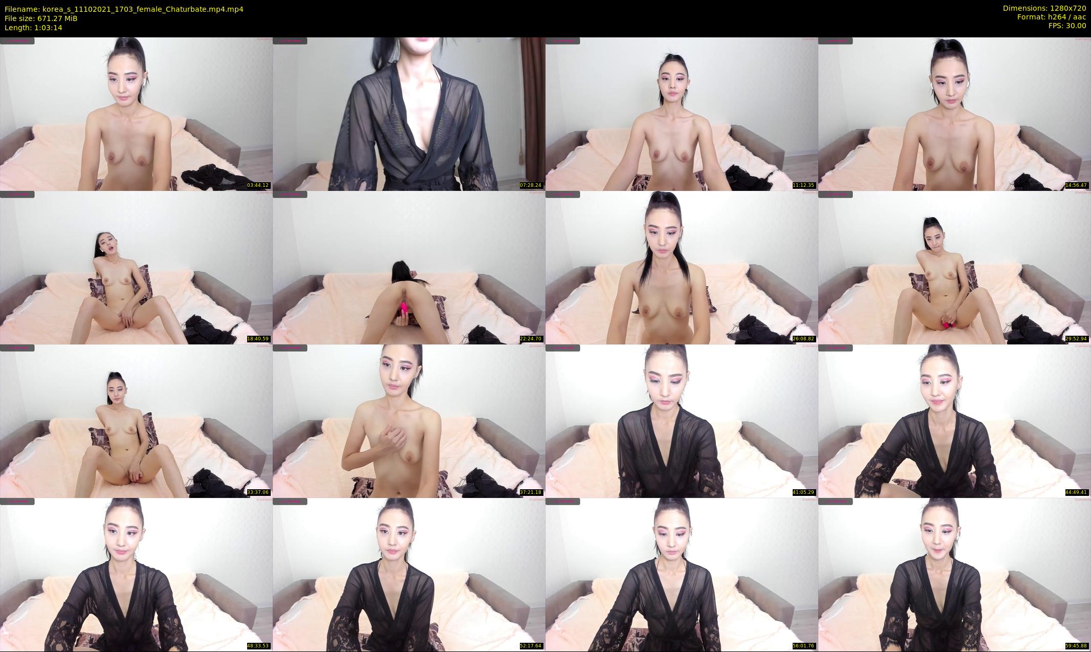 korea_s — 64 minute Chaturbate female cam show recording, 720p, Oct 11, 2021