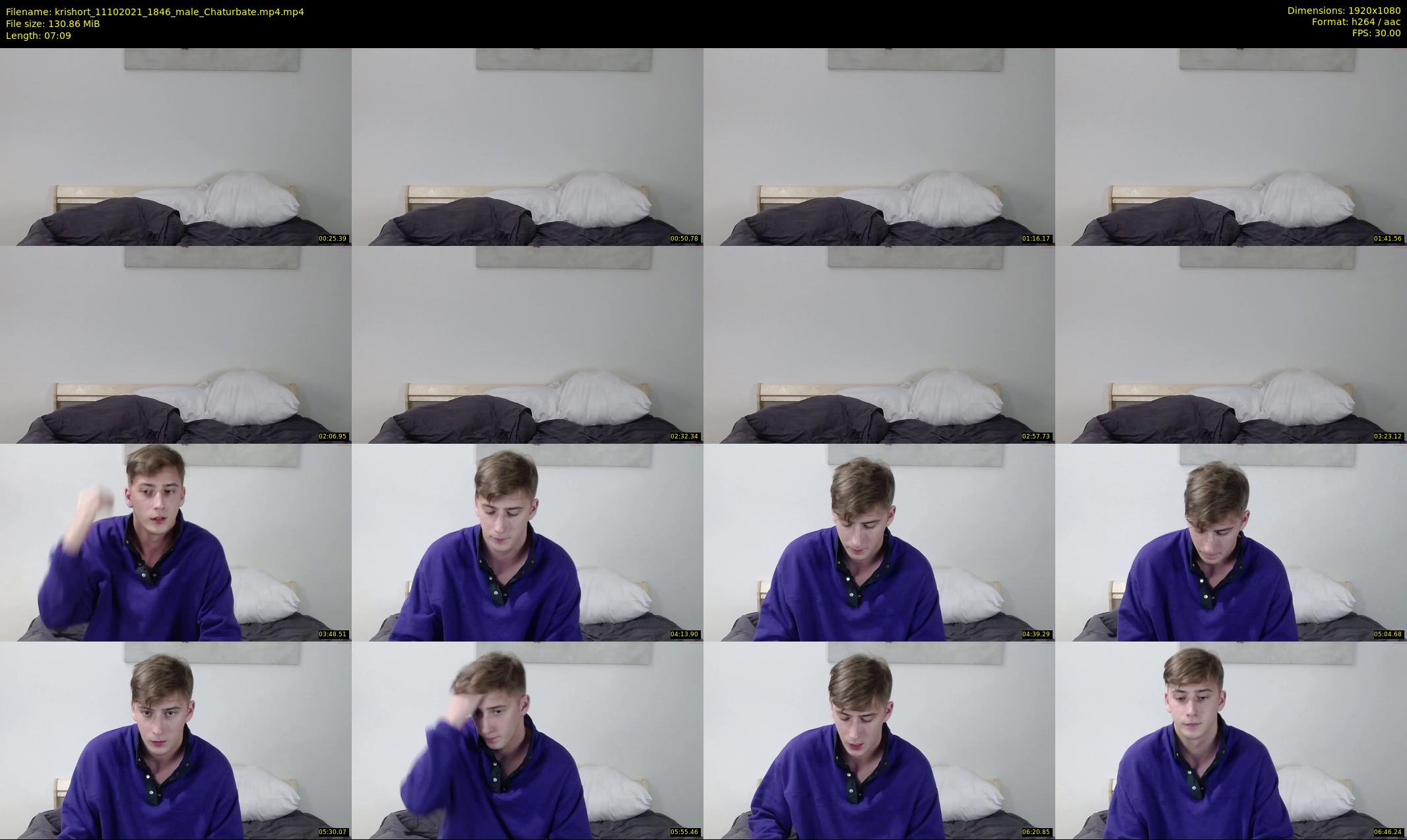 krishort — 8 minute Chaturbate male cam show recording, 1080p, Oct 11, 2021